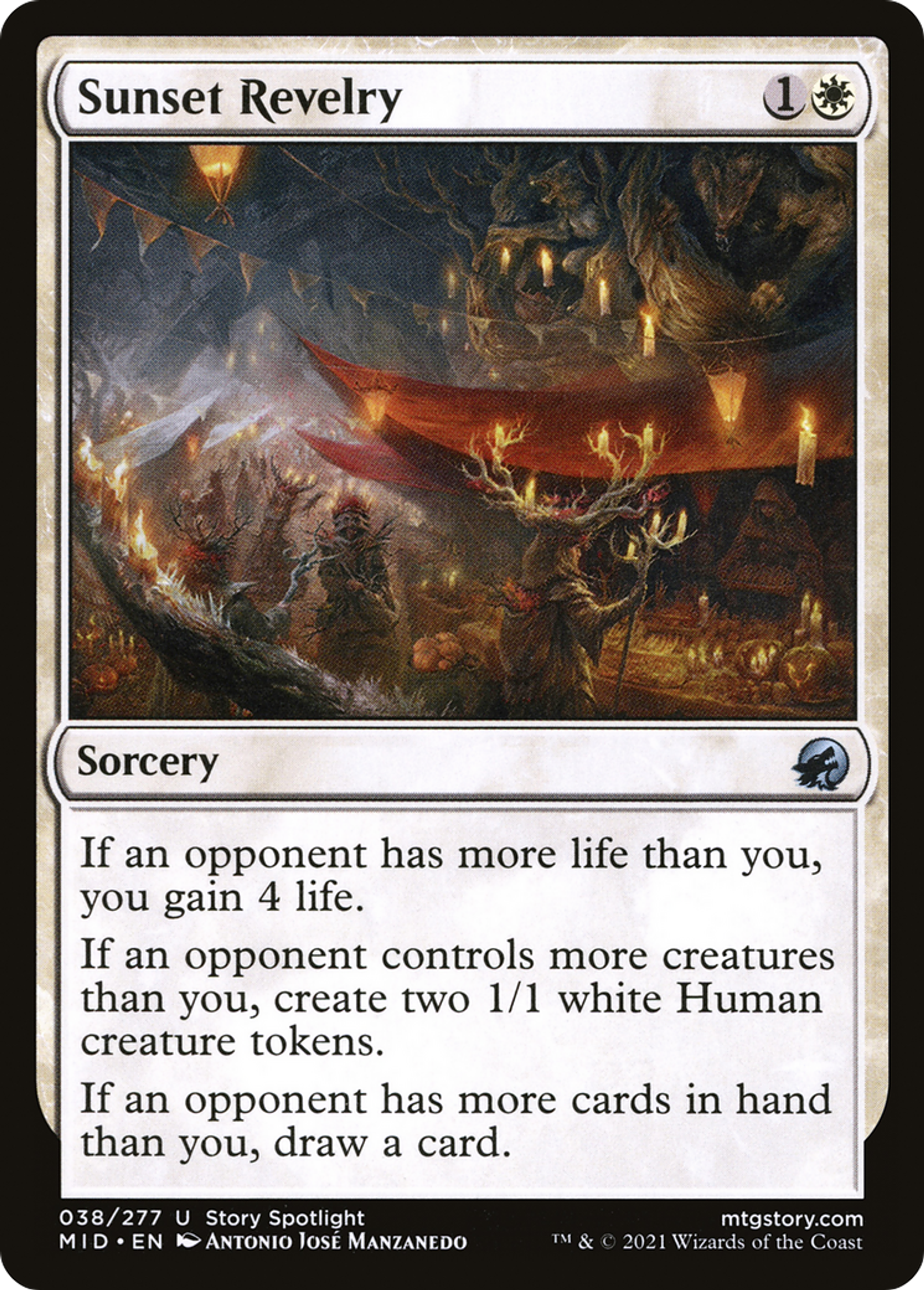 Festivités du couchant — Innistrad: Midnight Hunt — Magic: The Gathering