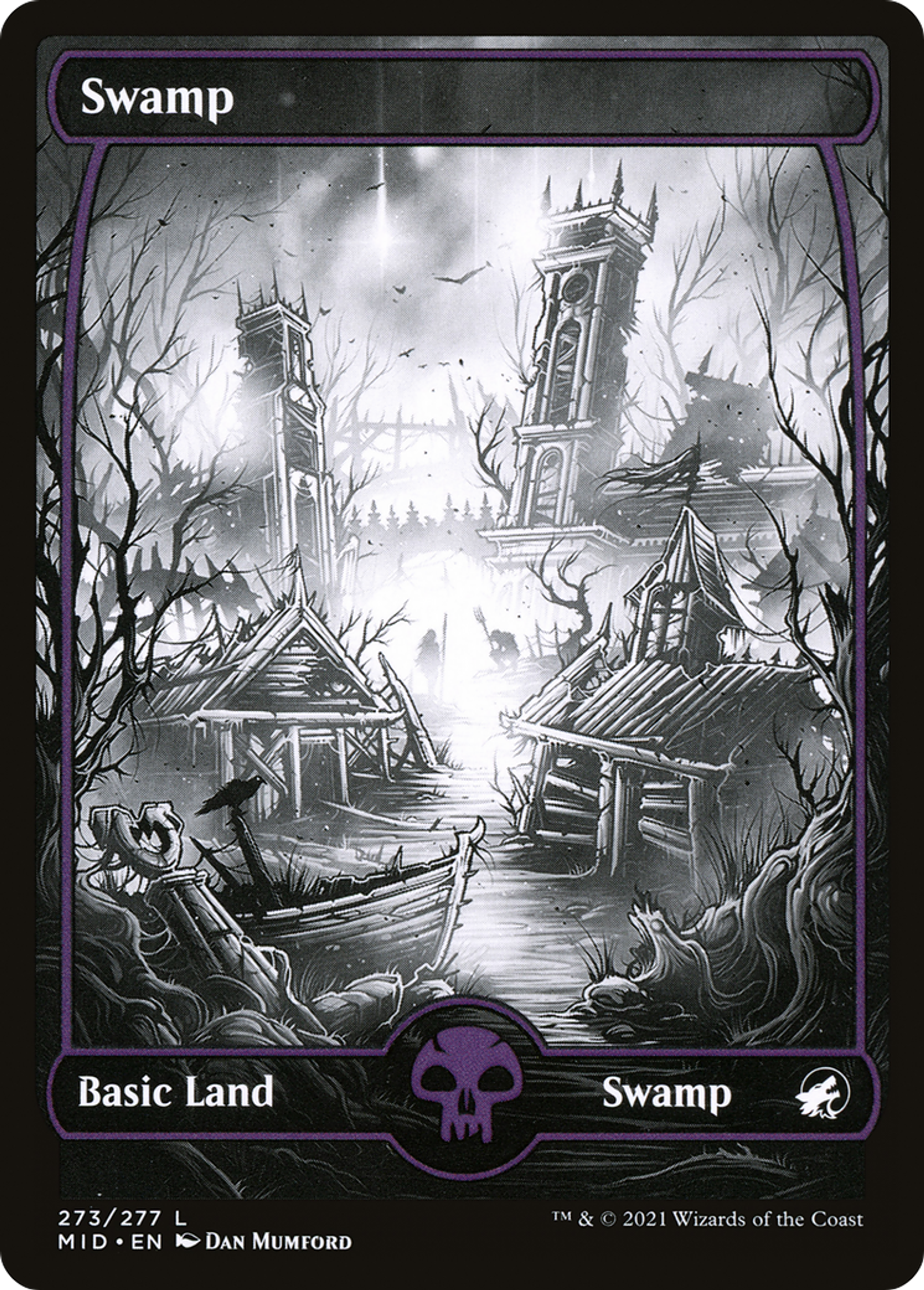 Swamp — Innistrad: Midnight Hunt — Magic: The Gathering