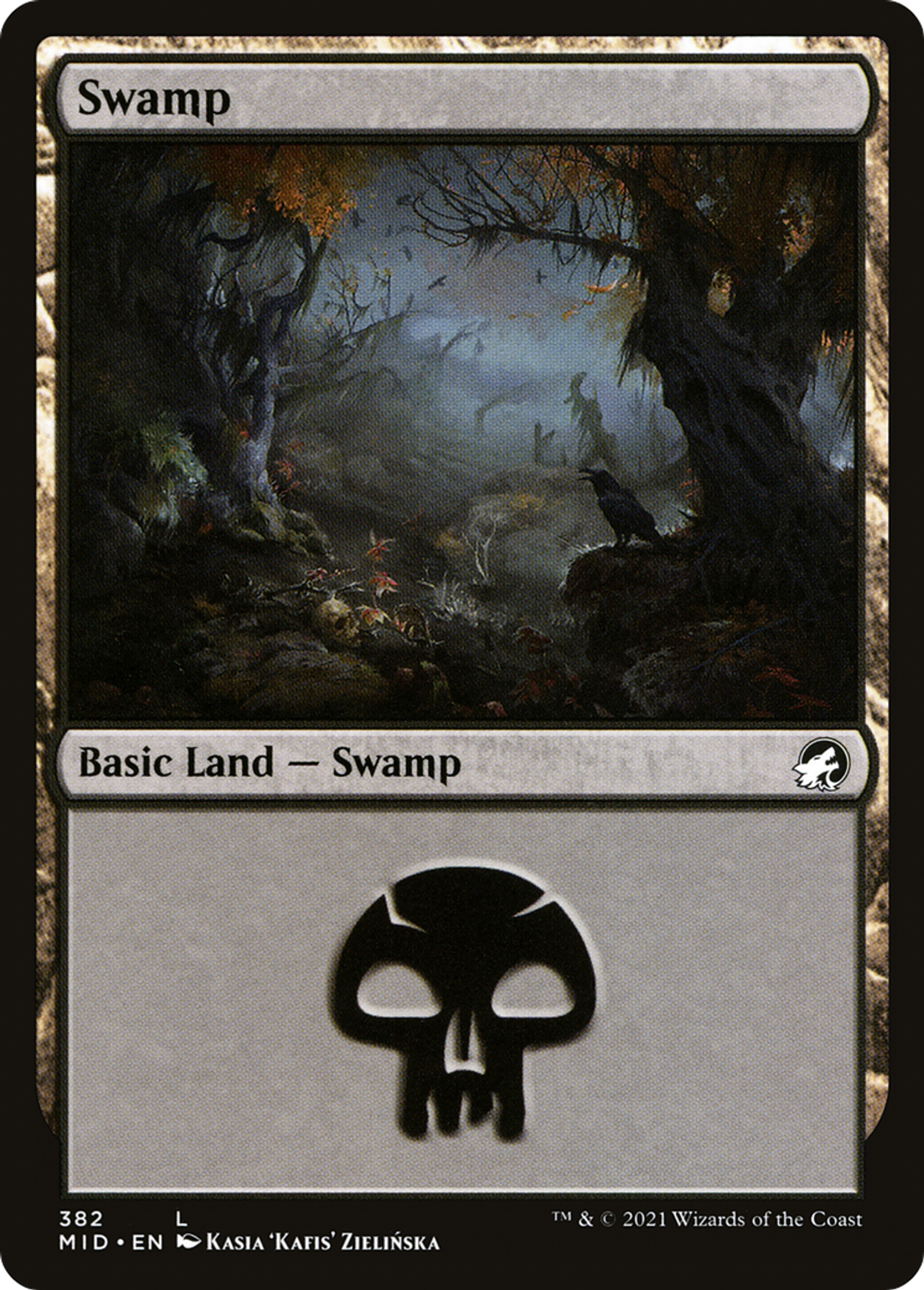 Swamp — Innistrad: Midnight Hunt — Magic: The Gathering