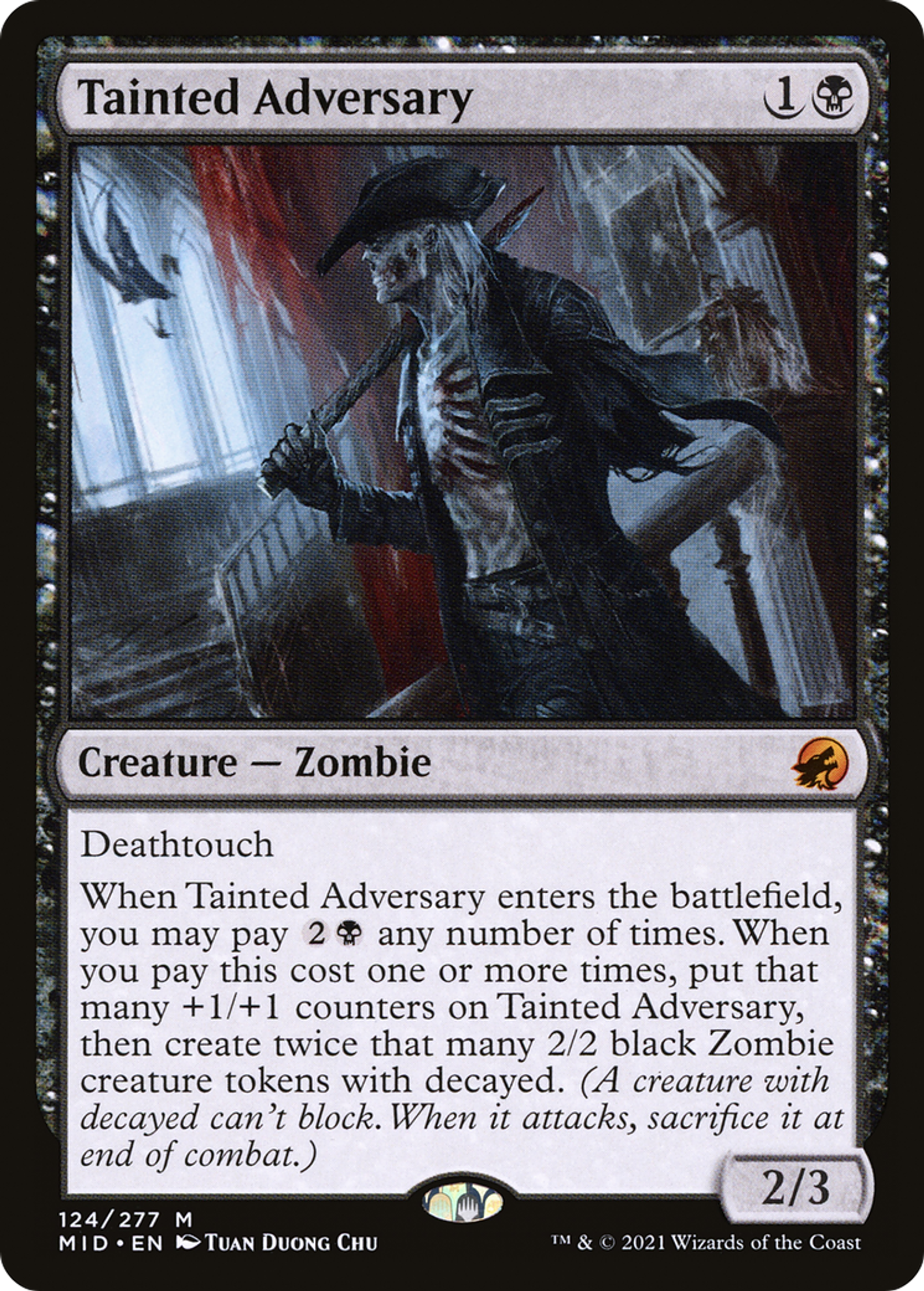 Tainted Adversary — Innistrad: Midnight Hunt — Magic: The Gathering
