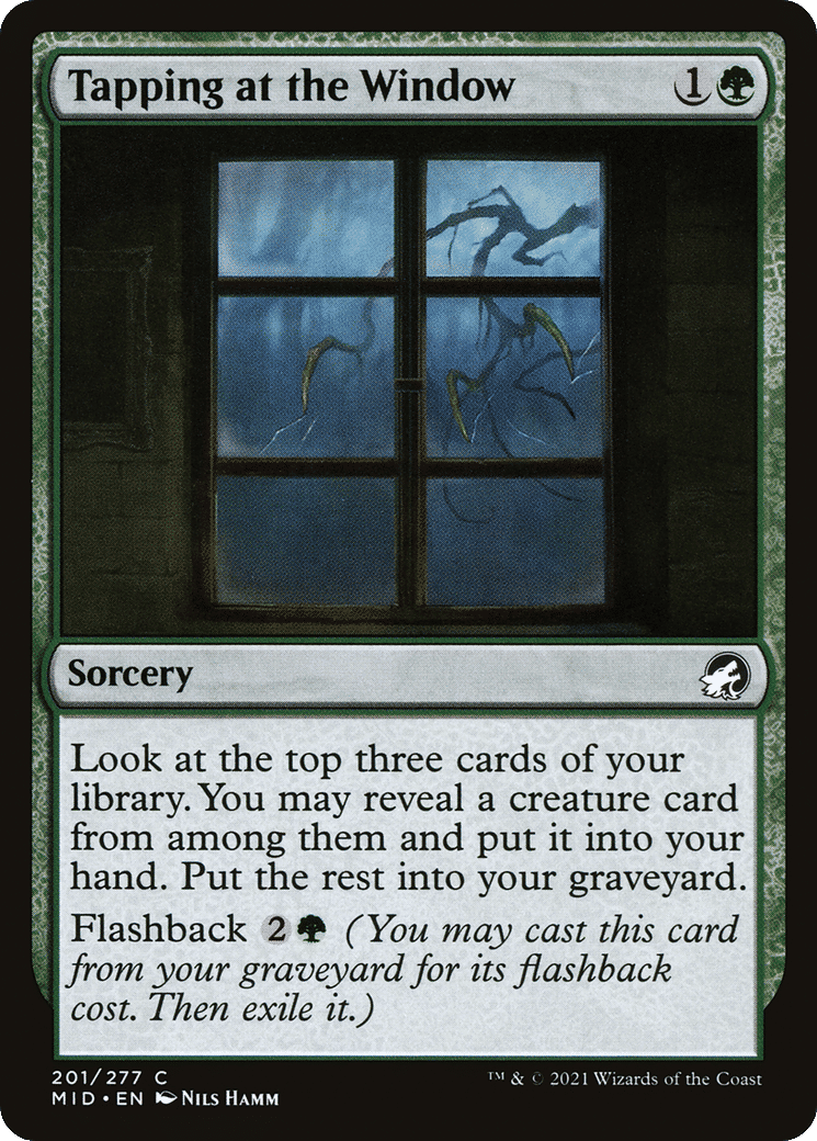 Tapping at the Window — Innistrad: Midnight Hunt — Magic: The Gathering