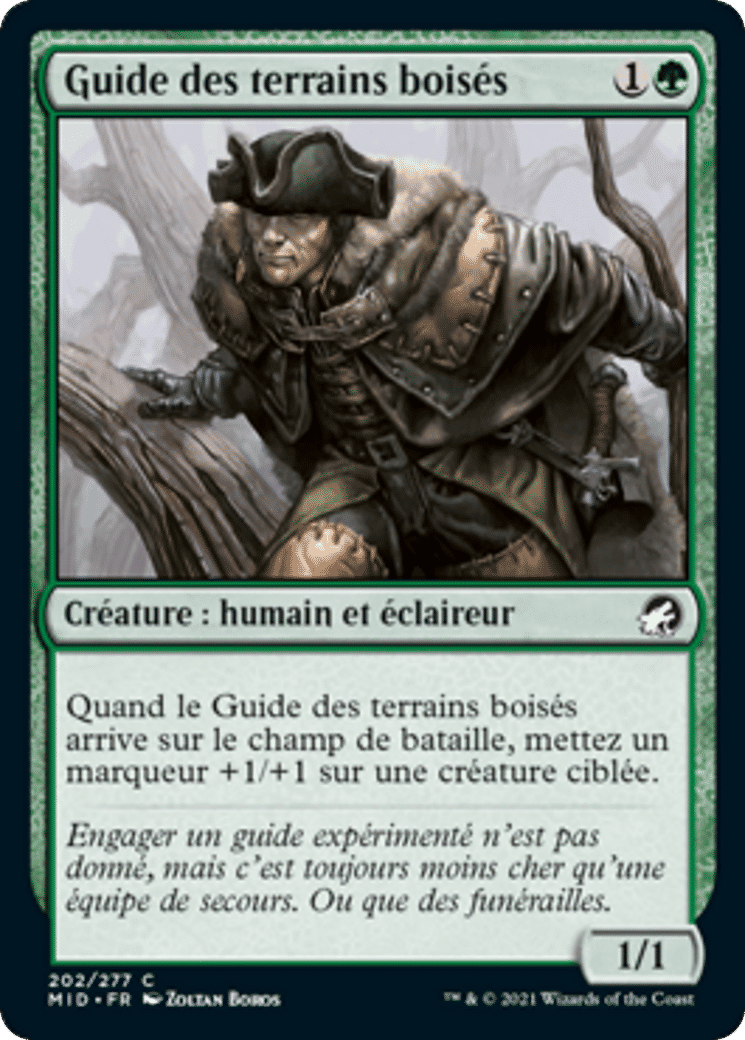 Guide des terrains boisés — Innistrad: Midnight Hunt — Magic: The Gathering