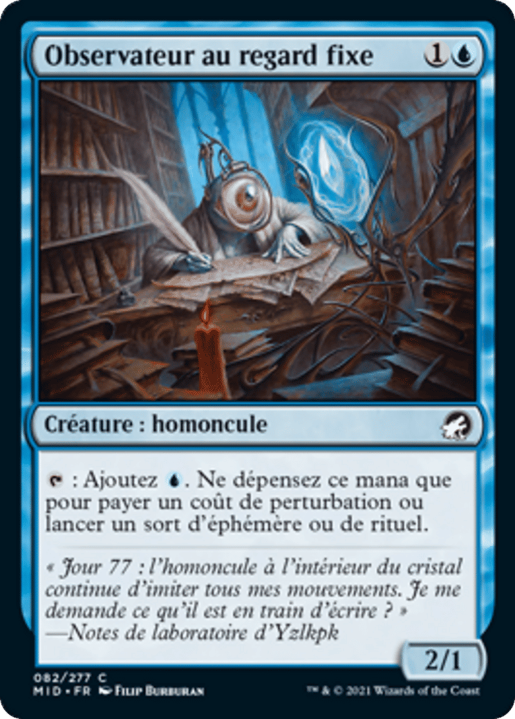 Observateur au regard fixe — Innistrad: Midnight Hunt — Magic: The Gathering