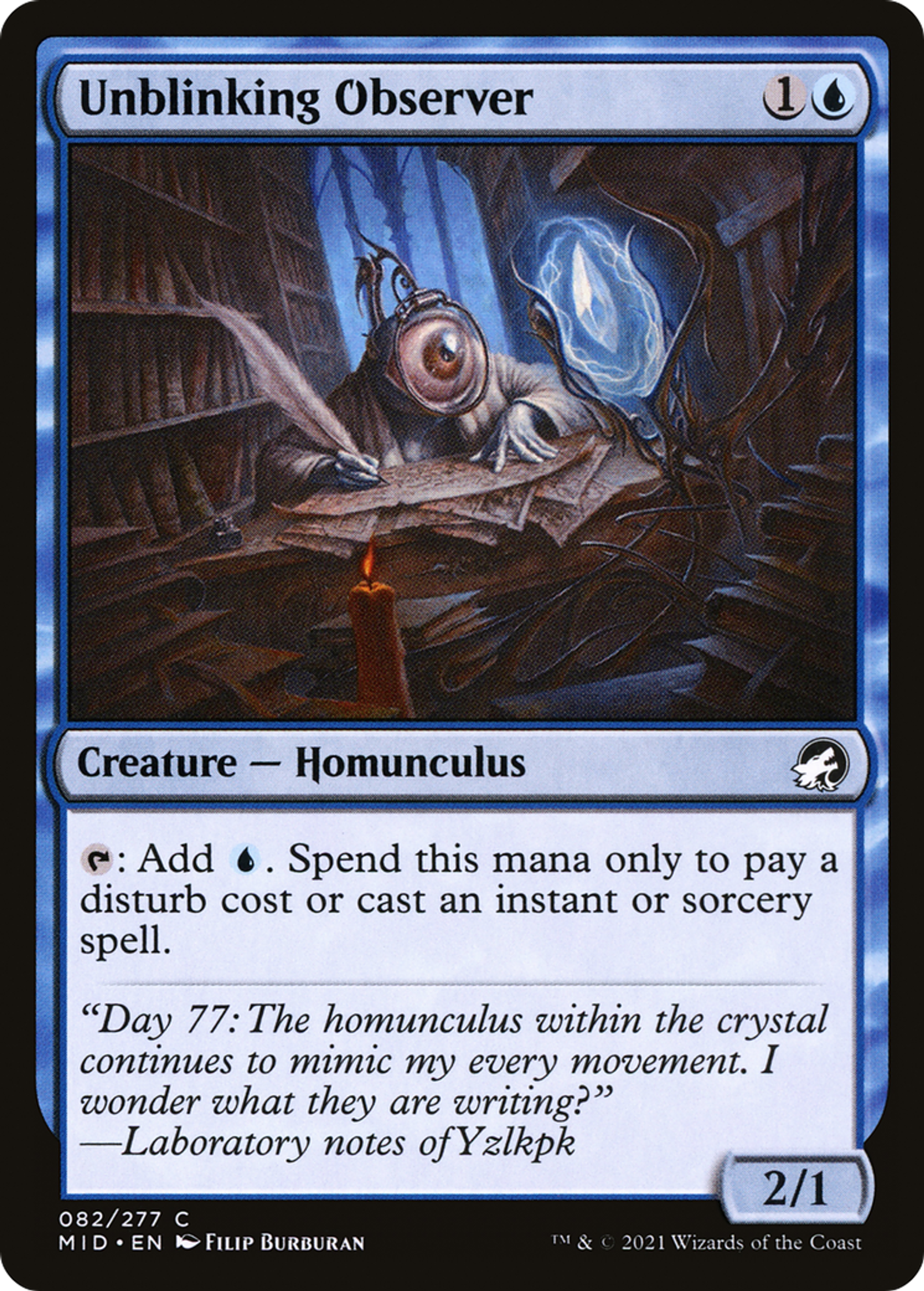 Unblinking Observer — Innistrad: Midnight Hunt — Magic: The Gathering