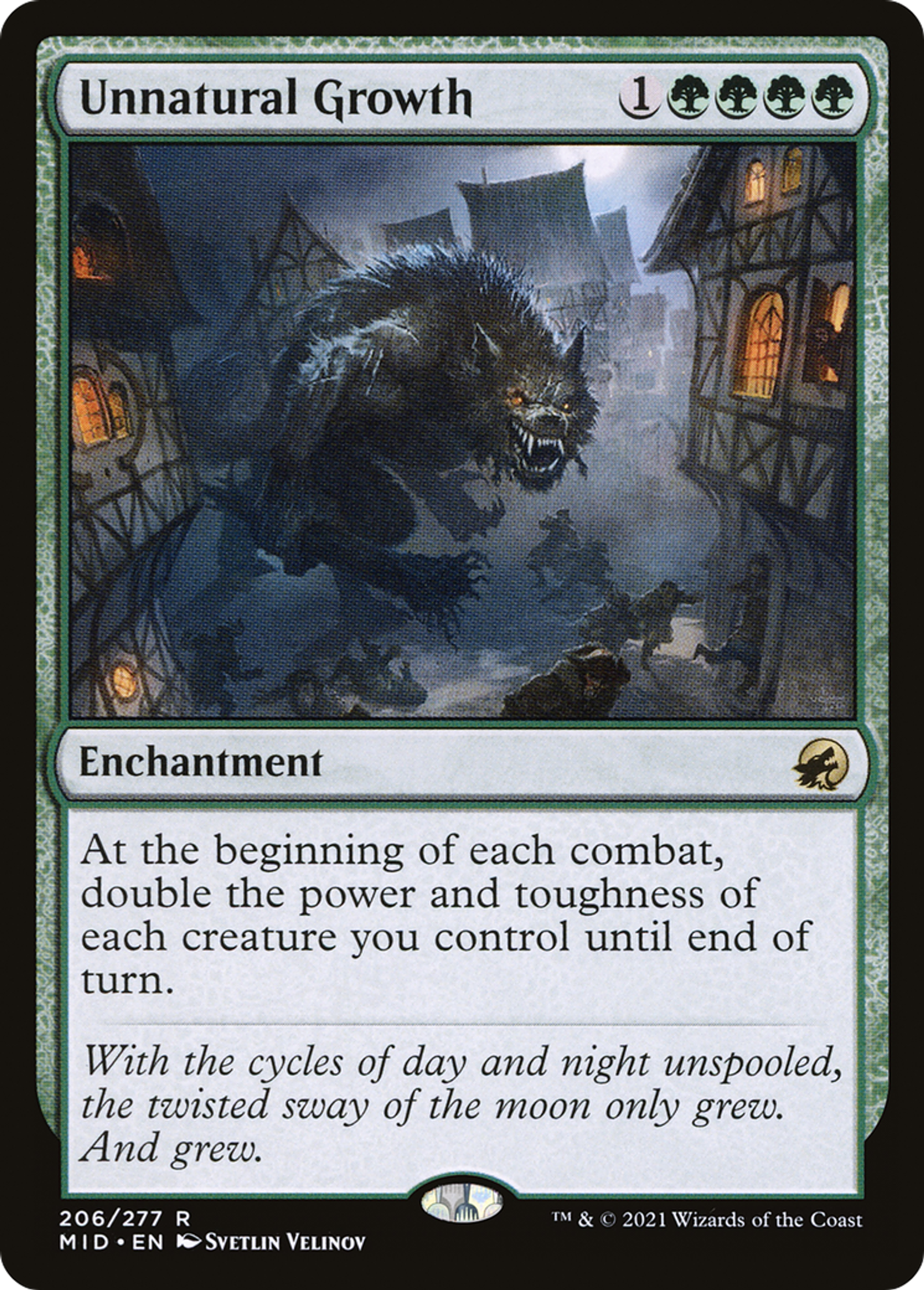 Unnatural Growth — Innistrad: Midnight Hunt — Magic: The Gathering