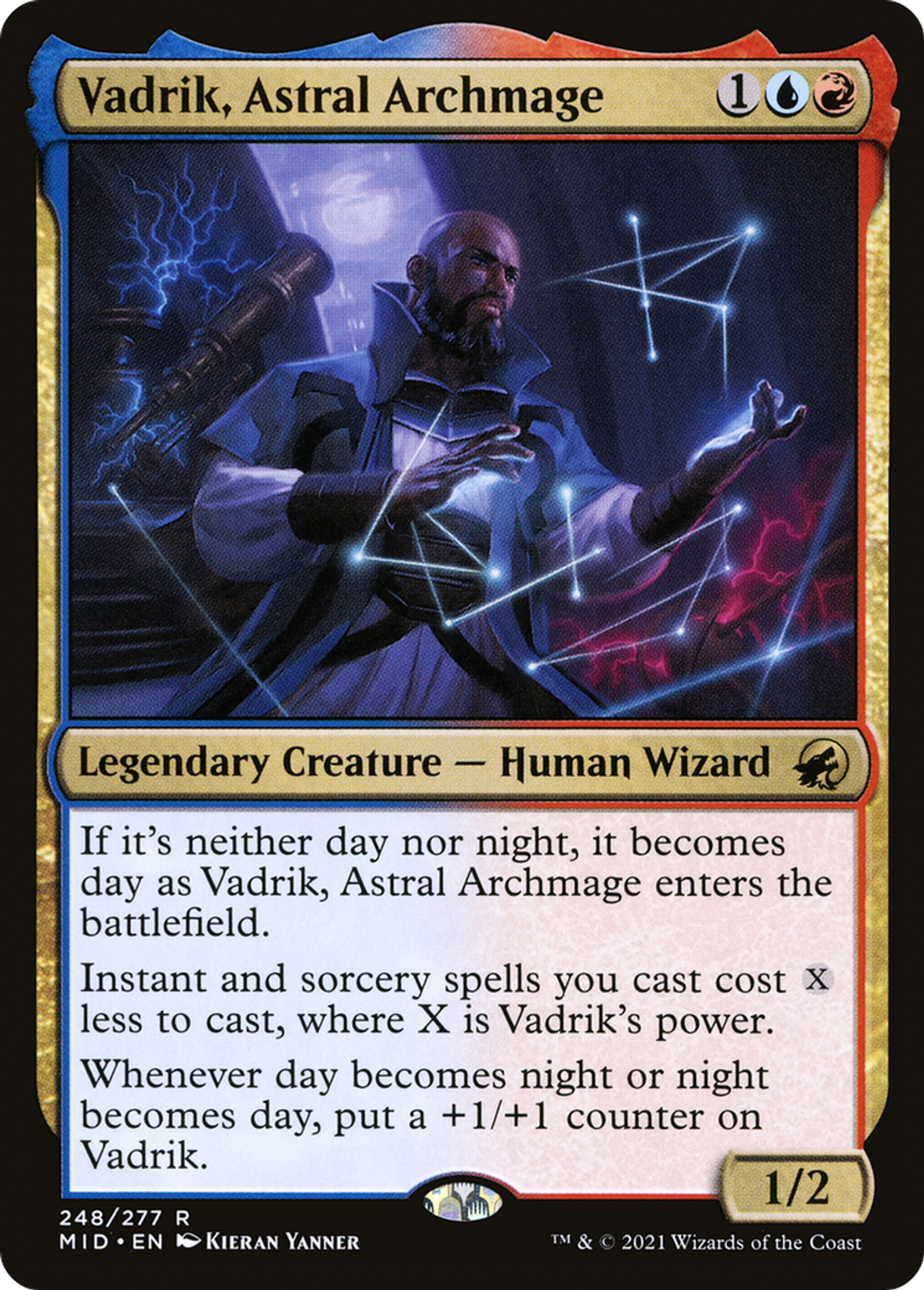 Vadrik, Astral Archmage — Innistrad: Midnight Hunt — Magic: The Gathering