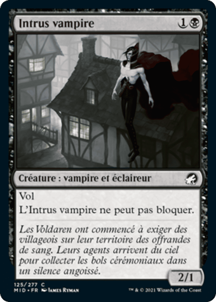 Intrus vampire — Innistrad: Midnight Hunt — Magic: The Gathering