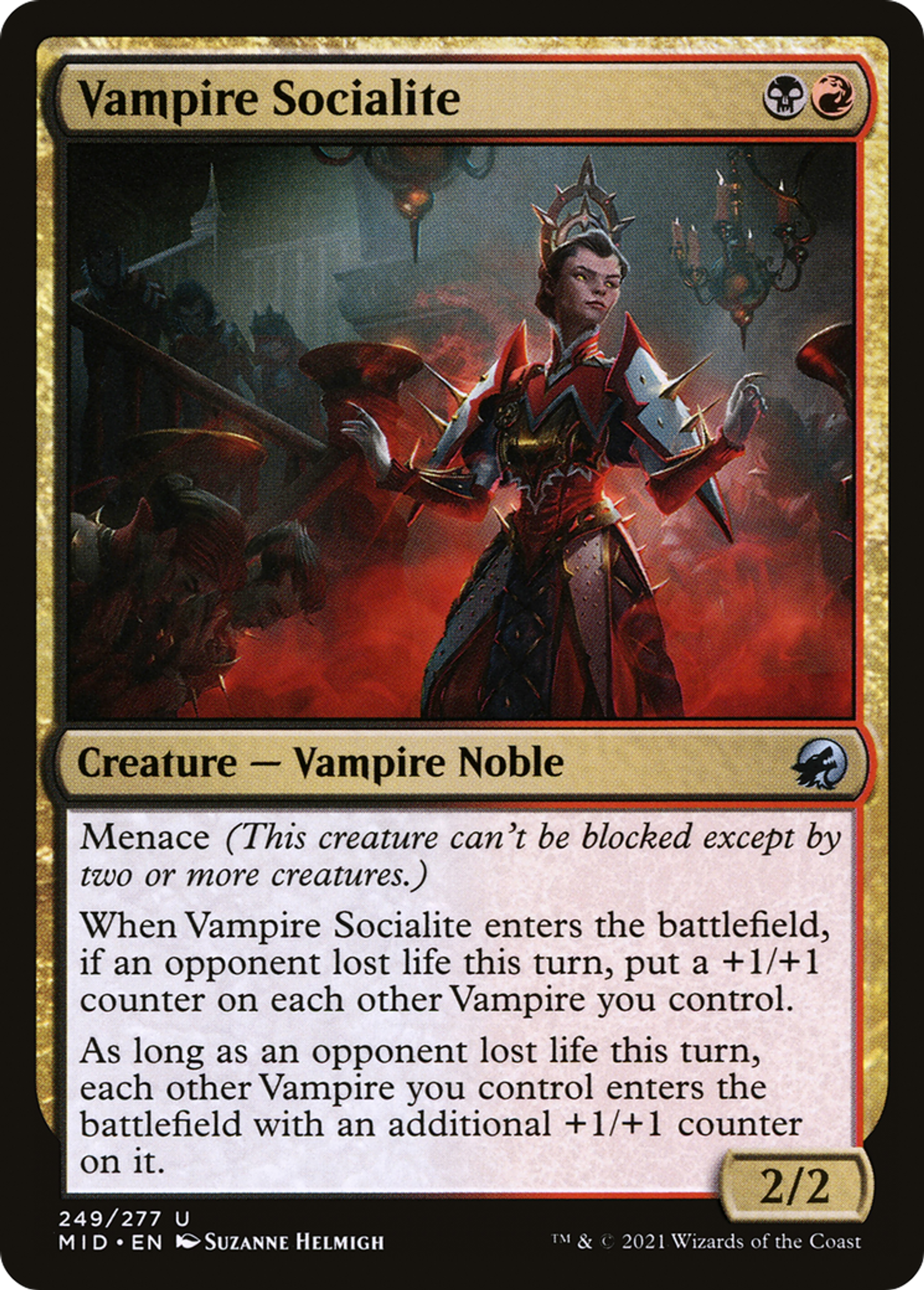Vampire Socialite — Innistrad: Midnight Hunt — Magic: The Gathering