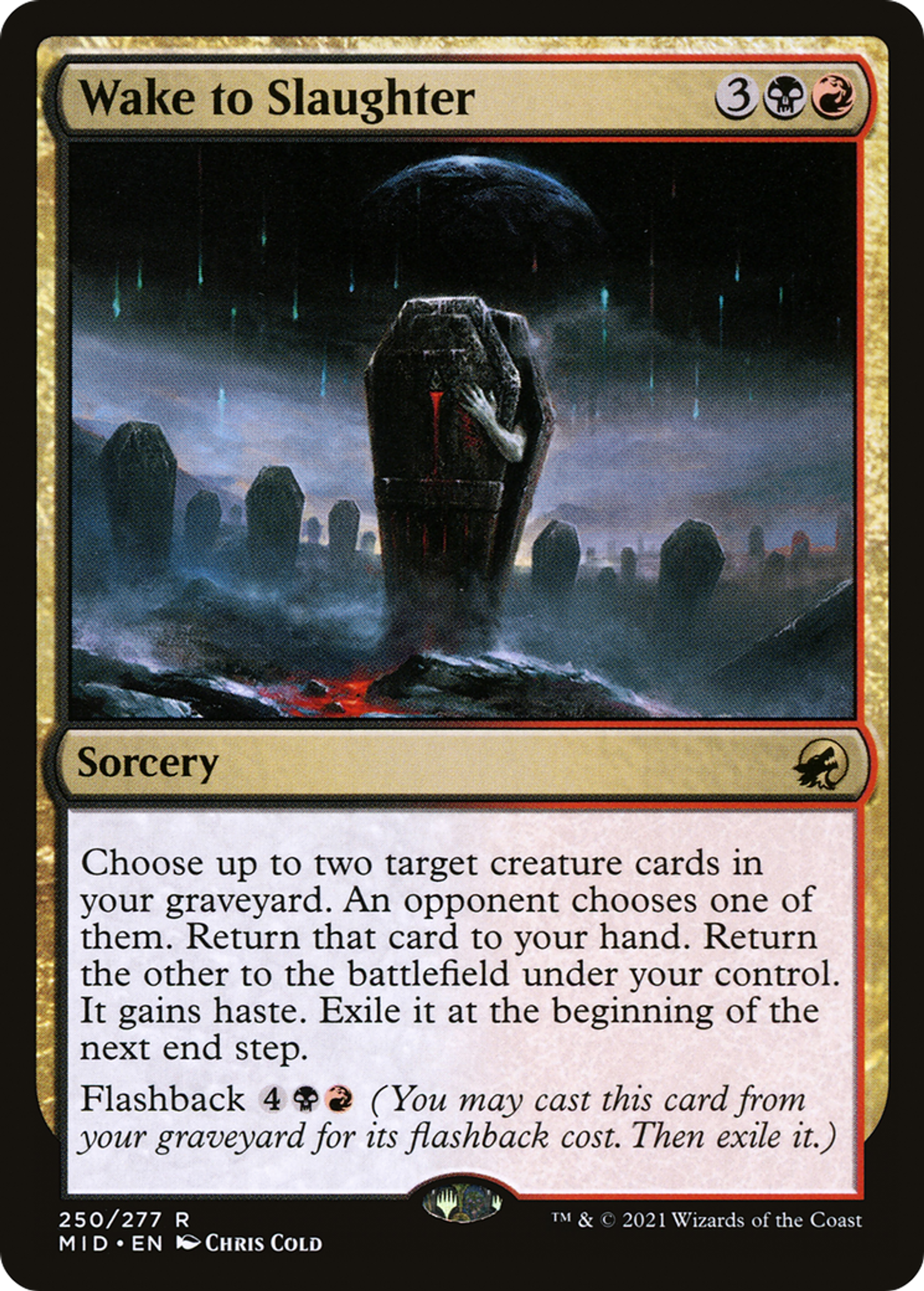 Wake to Slaughter — Innistrad: Midnight Hunt — Magic: The Gathering