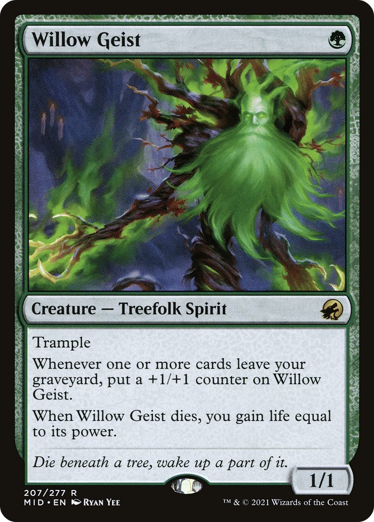 Willow Geist — Innistrad: Midnight Hunt — Magic: The Gathering