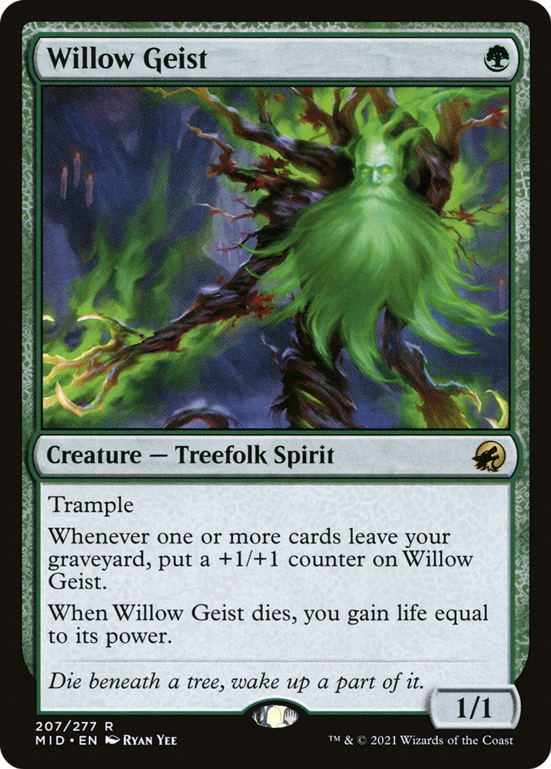 Willow Geist — Innistrad: Midnight Hunt — Magic: The Gathering