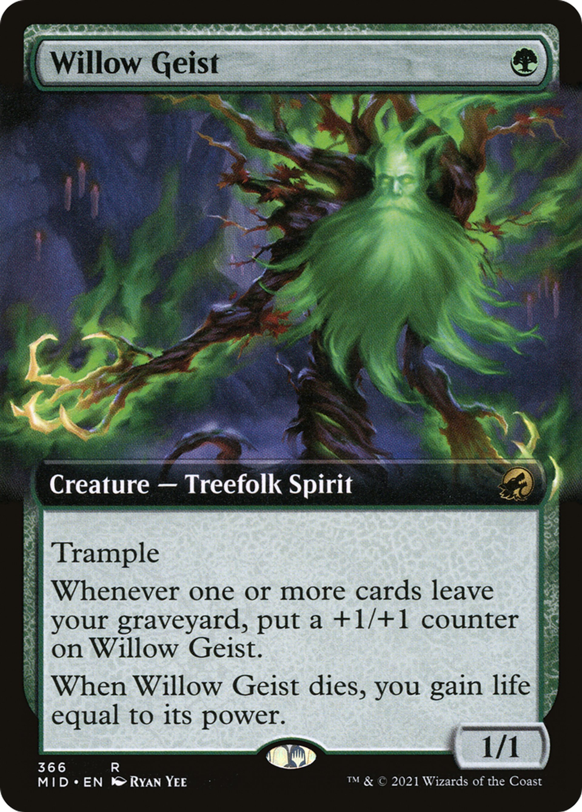 Willow Geist — Innistrad: Midnight Hunt — Magic: The Gathering