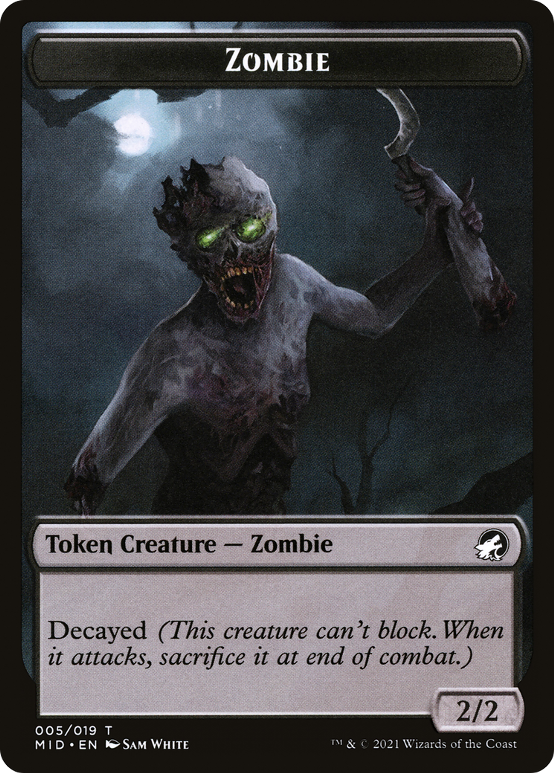 Zombie — Innistrad: Midnight Hunt — Magic: The Gathering