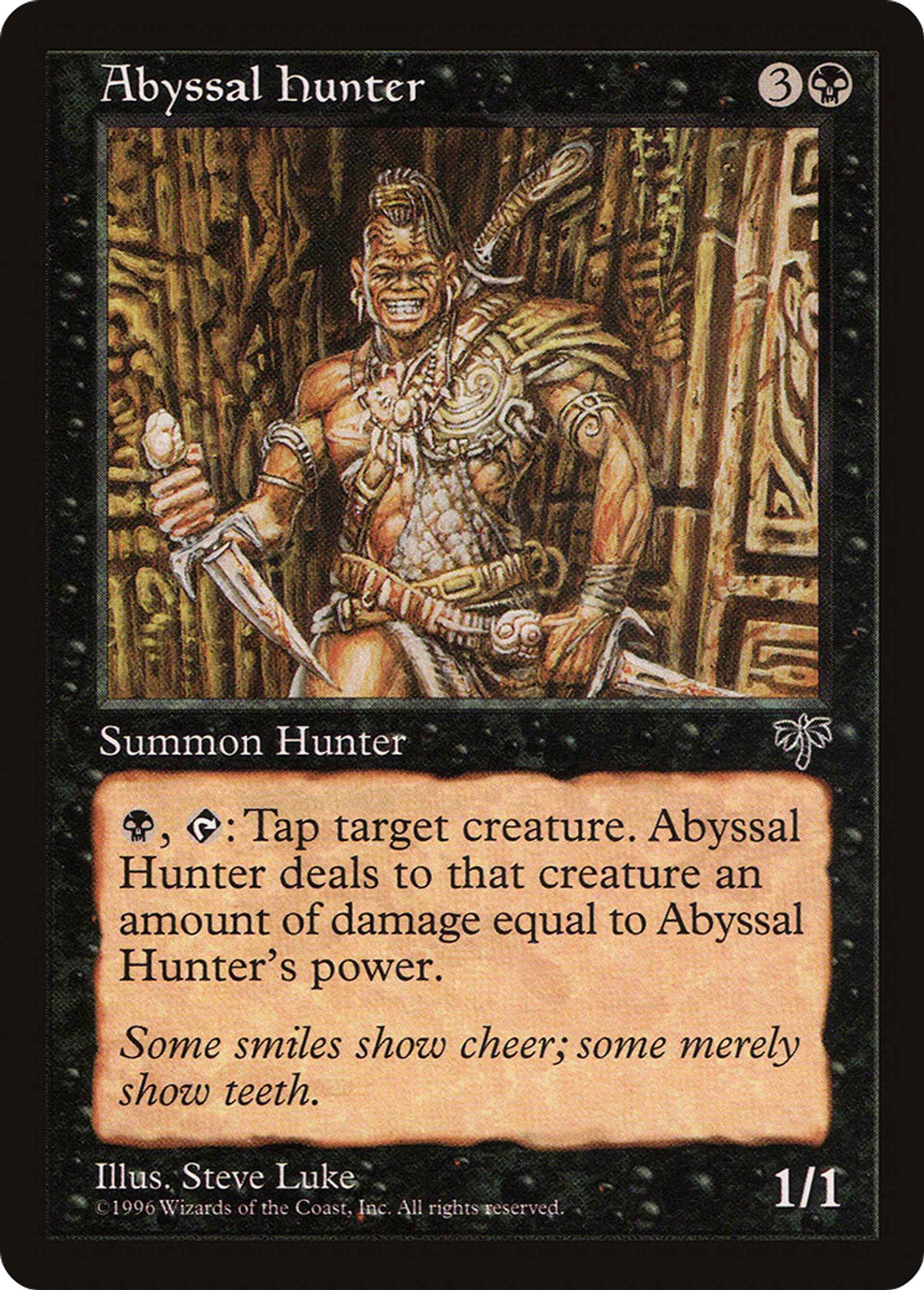 Abyssal Hunter — Mirage — Magic: The Gathering