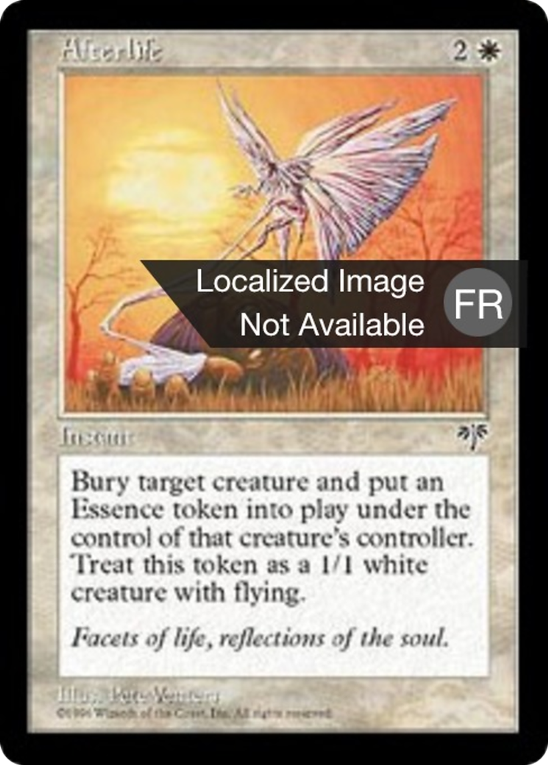 Destin posthume — Mirage — Magic: The Gathering