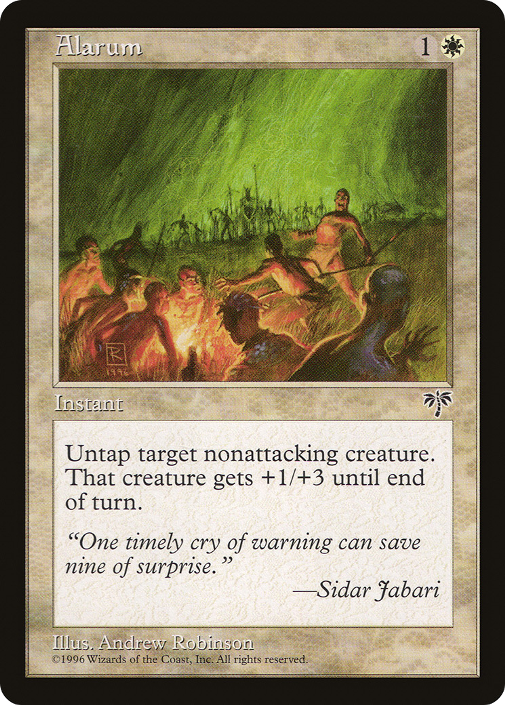 Alarum — Mirage — Magic: The Gathering