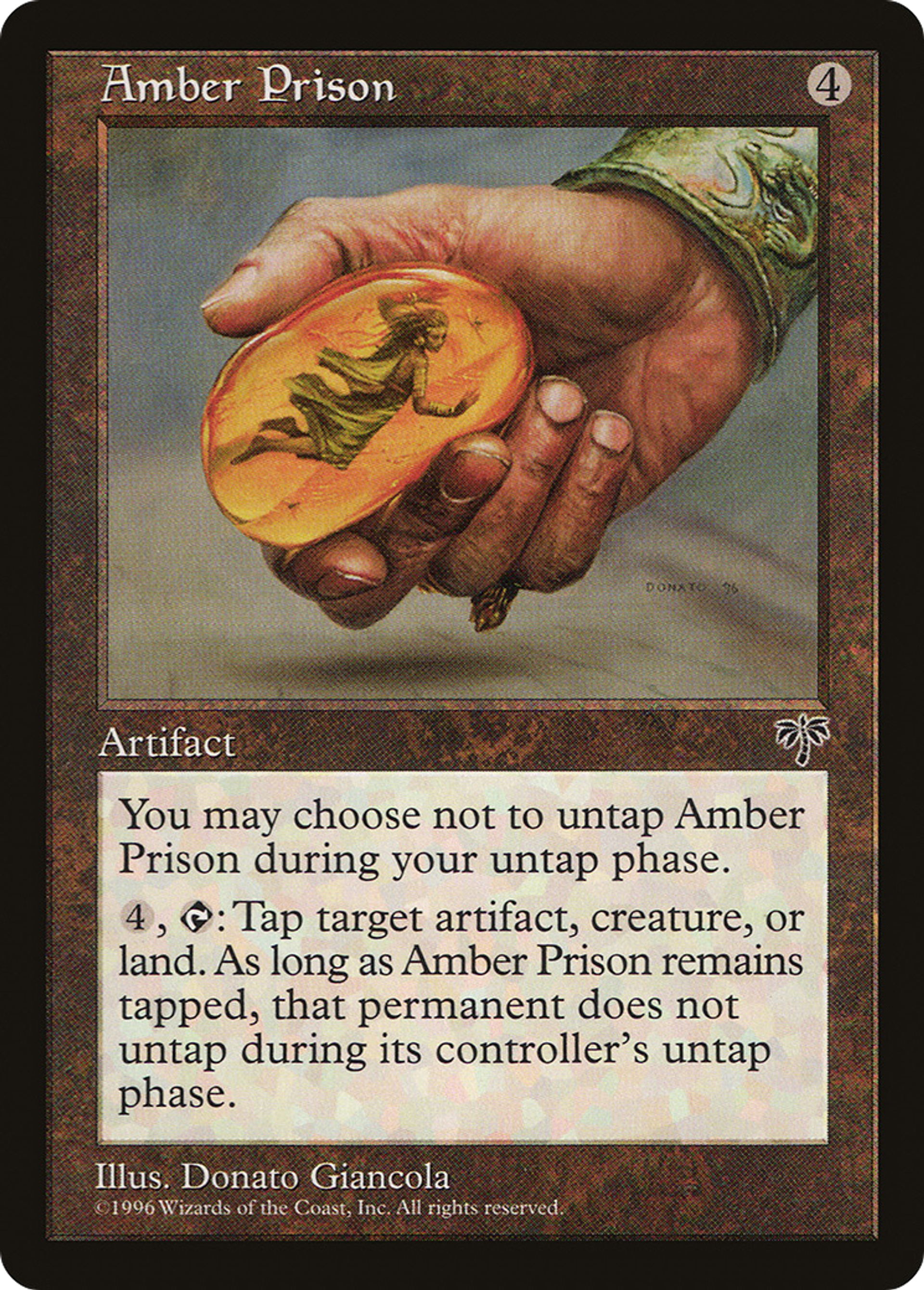 Amber Prison — Mirage — Magic: The Gathering