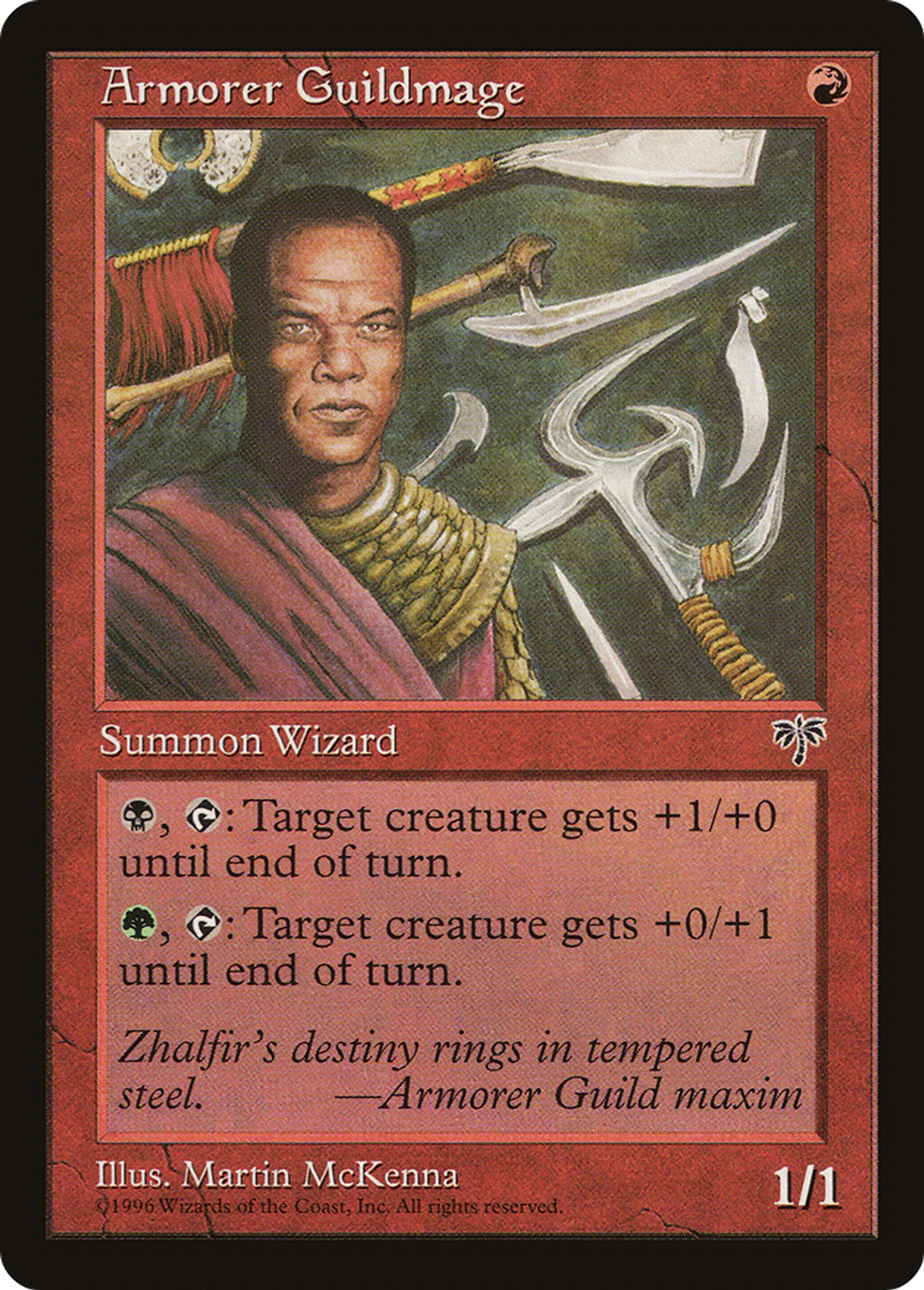 Armorer Guildmage — Mirage — Magic: The Gathering