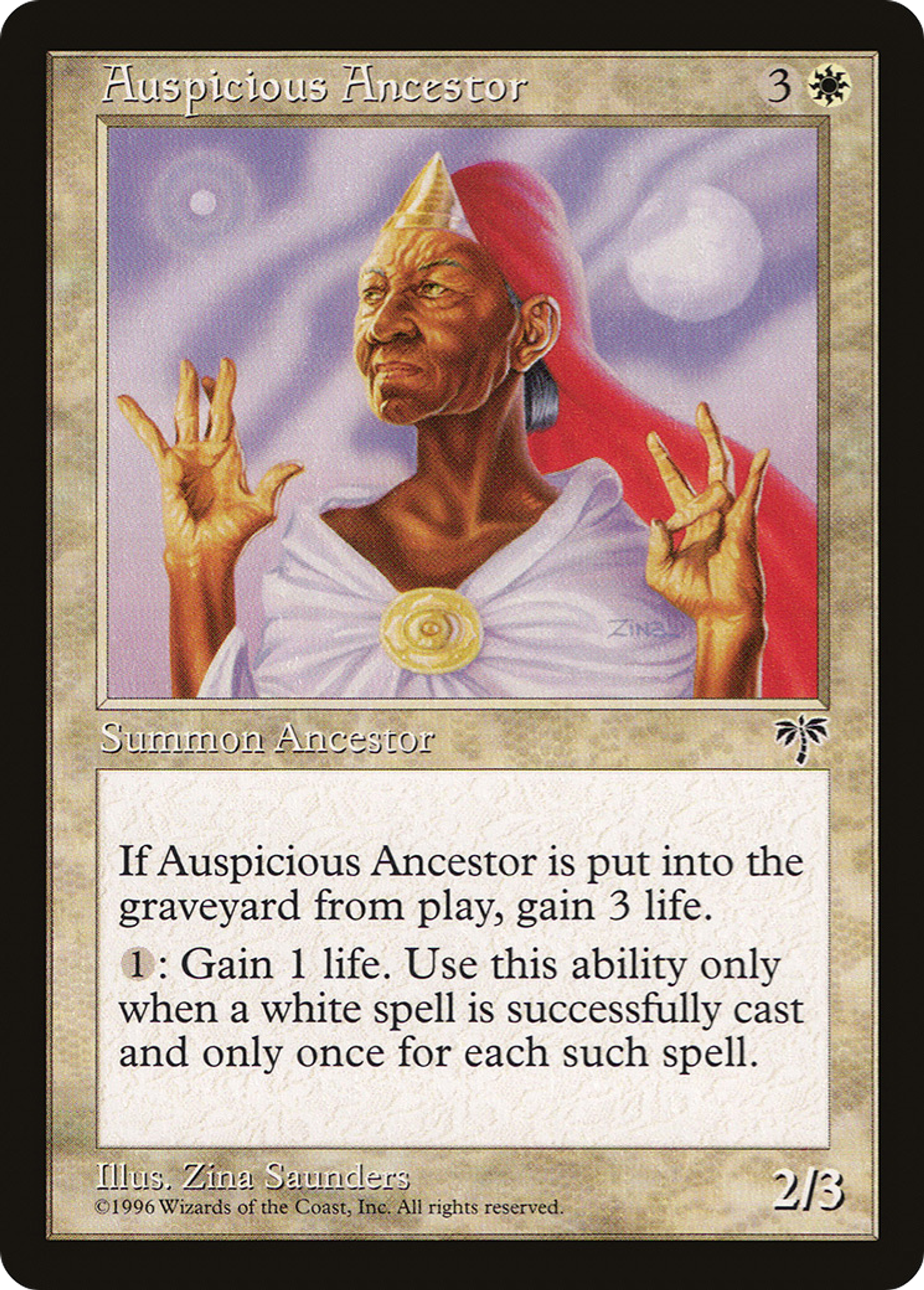 Auspicious Ancestor — Mirage — Magic: The Gathering