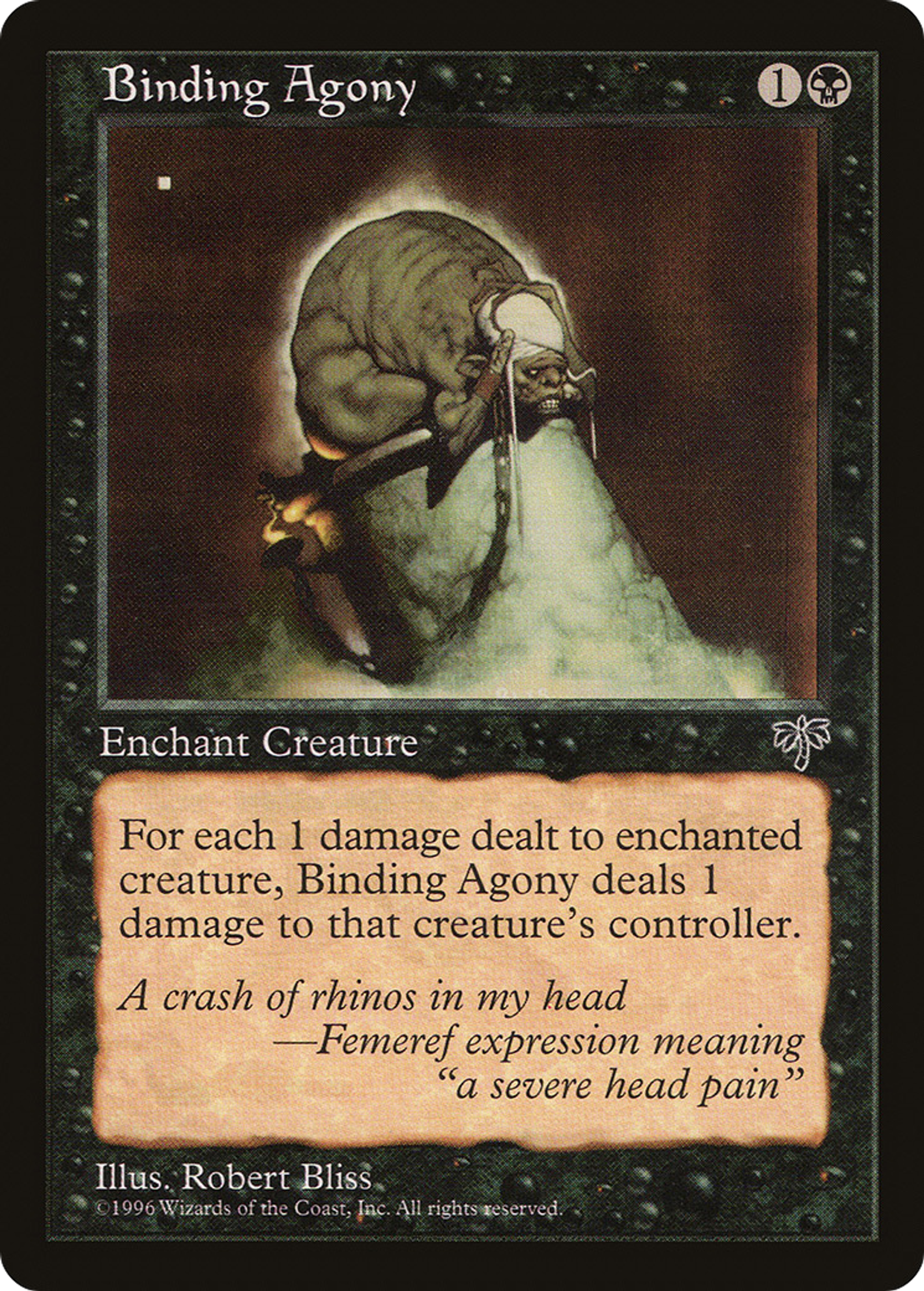 Binding Agony — Mirage — Magic: The Gathering