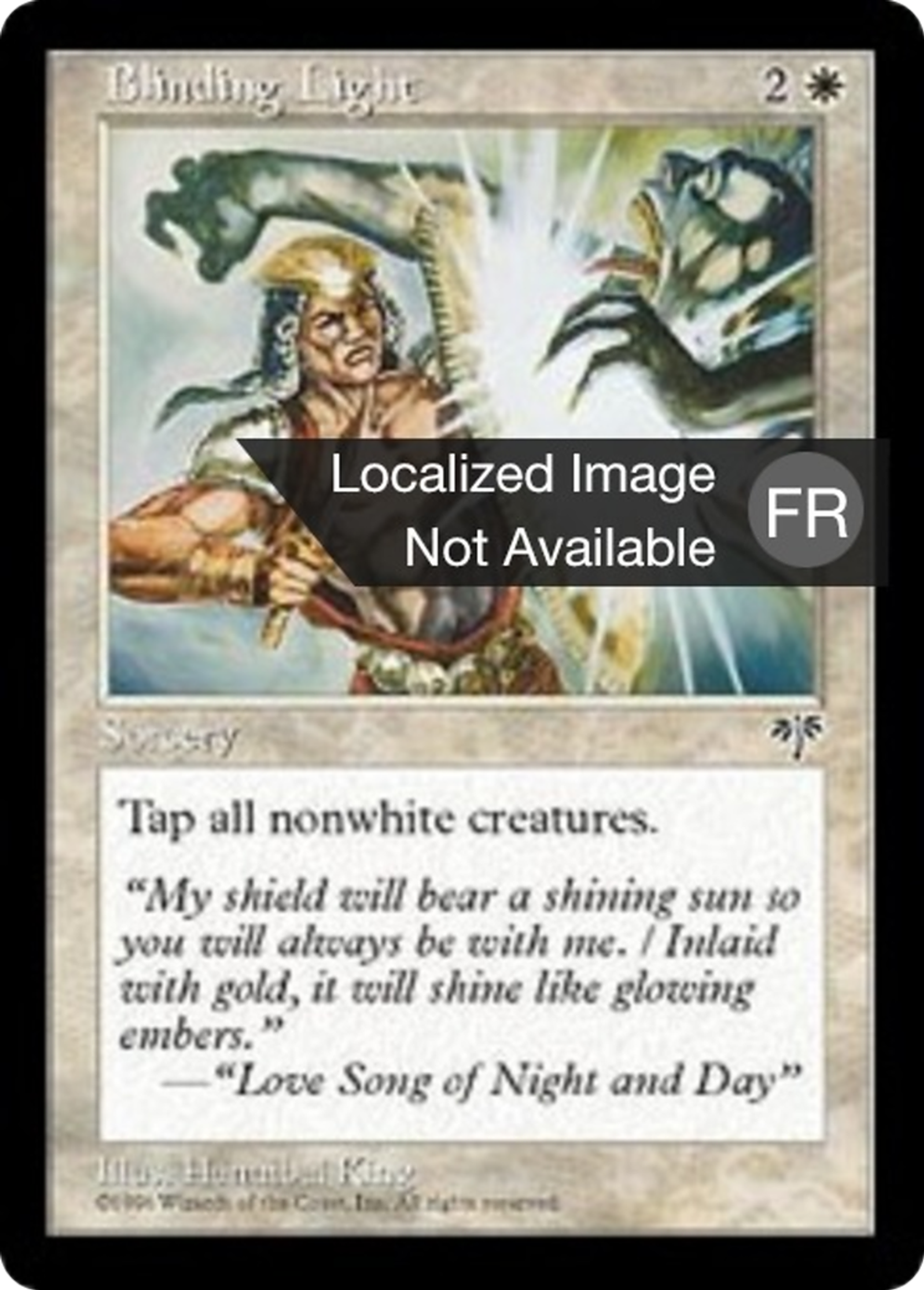 Lumière aveuglante — Mirage — Magic: The Gathering