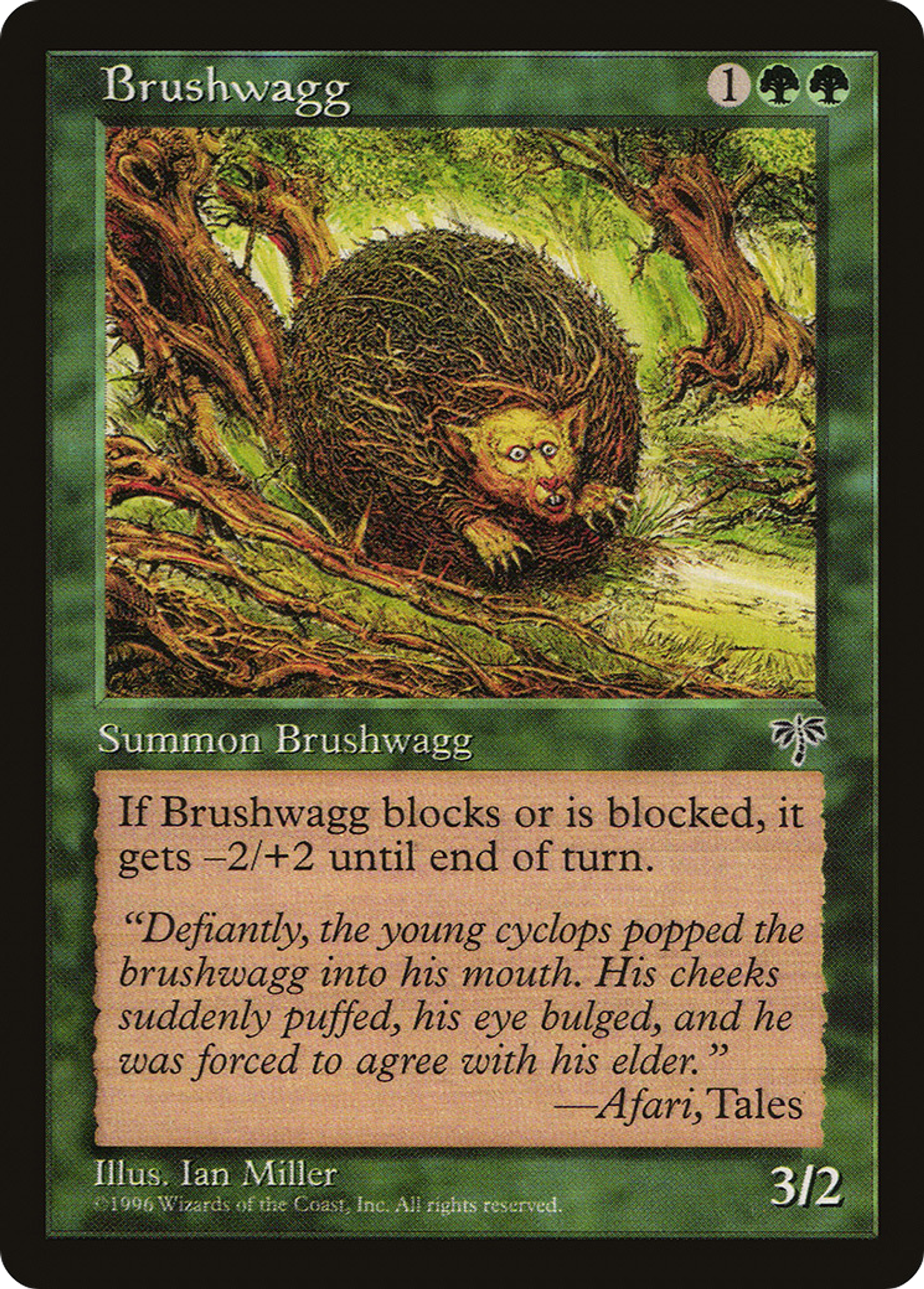 Brushwagg — Mirage — Magic: The Gathering