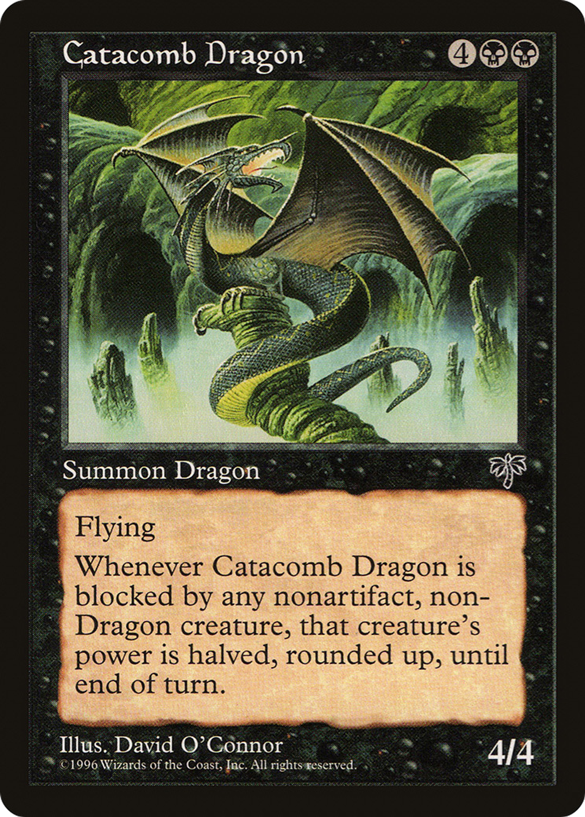 Catacomb Dragon — Mirage — Magic: The Gathering