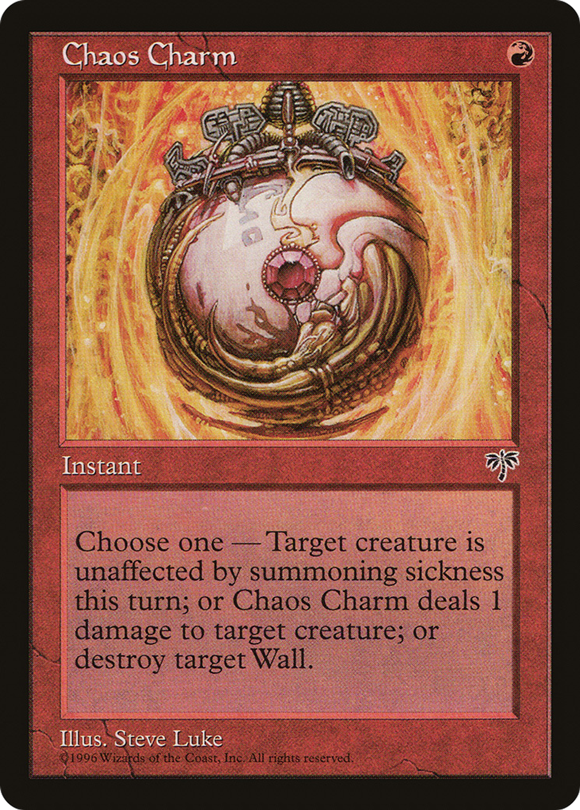 Chaos Charm — Mirage — Magic: The Gathering