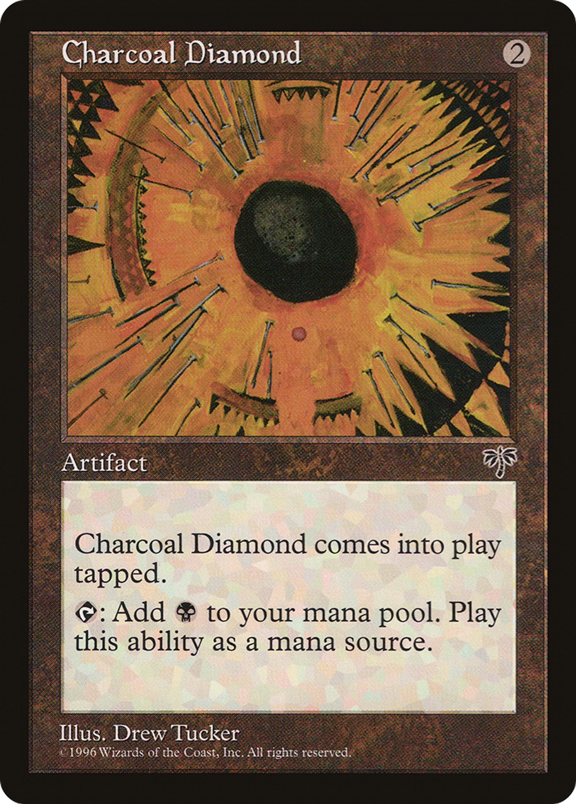 Charcoal Diamond — Mirage — Magic: The Gathering