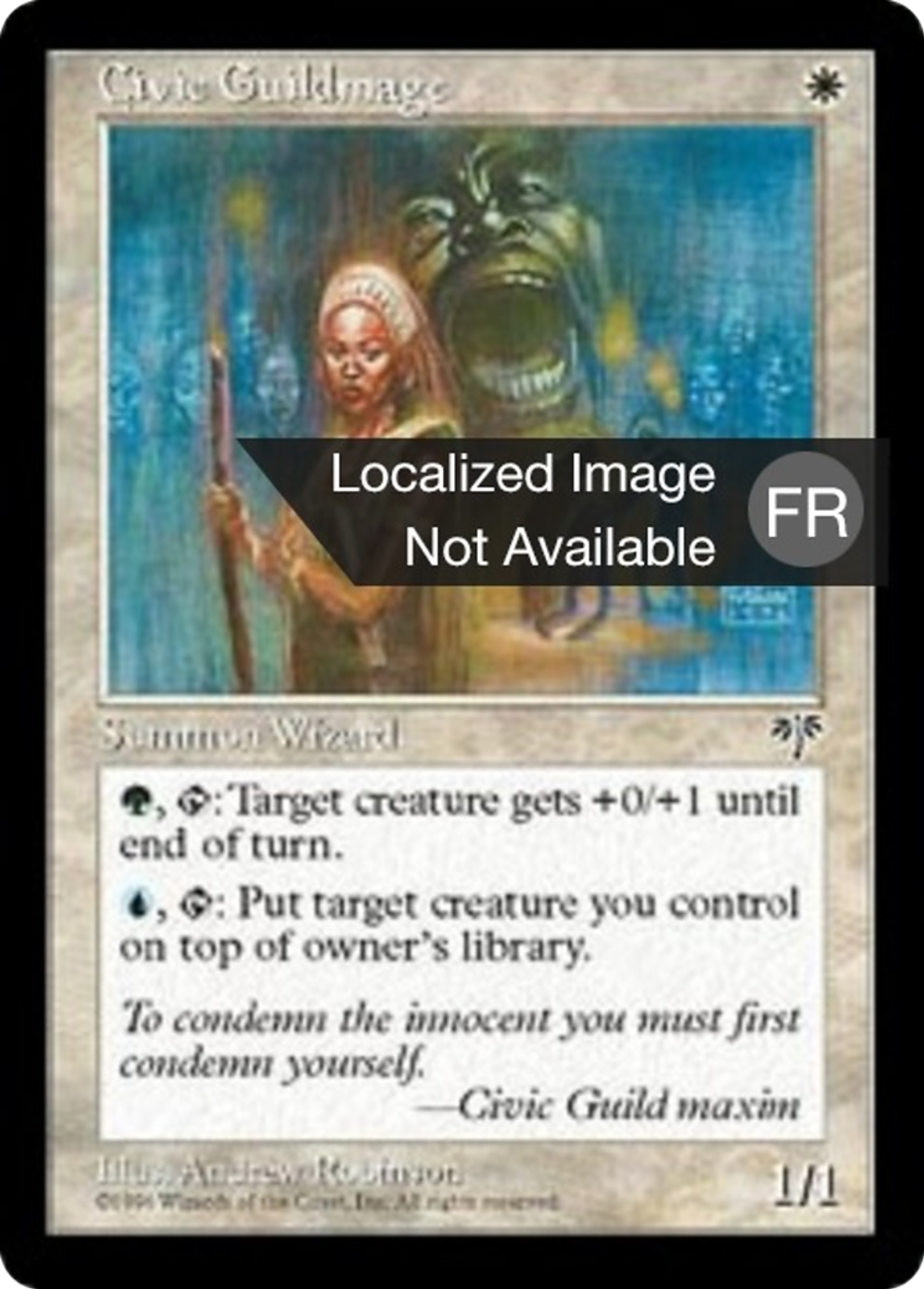 Ghildmage des patriotes — Mirage — Magic: The Gathering