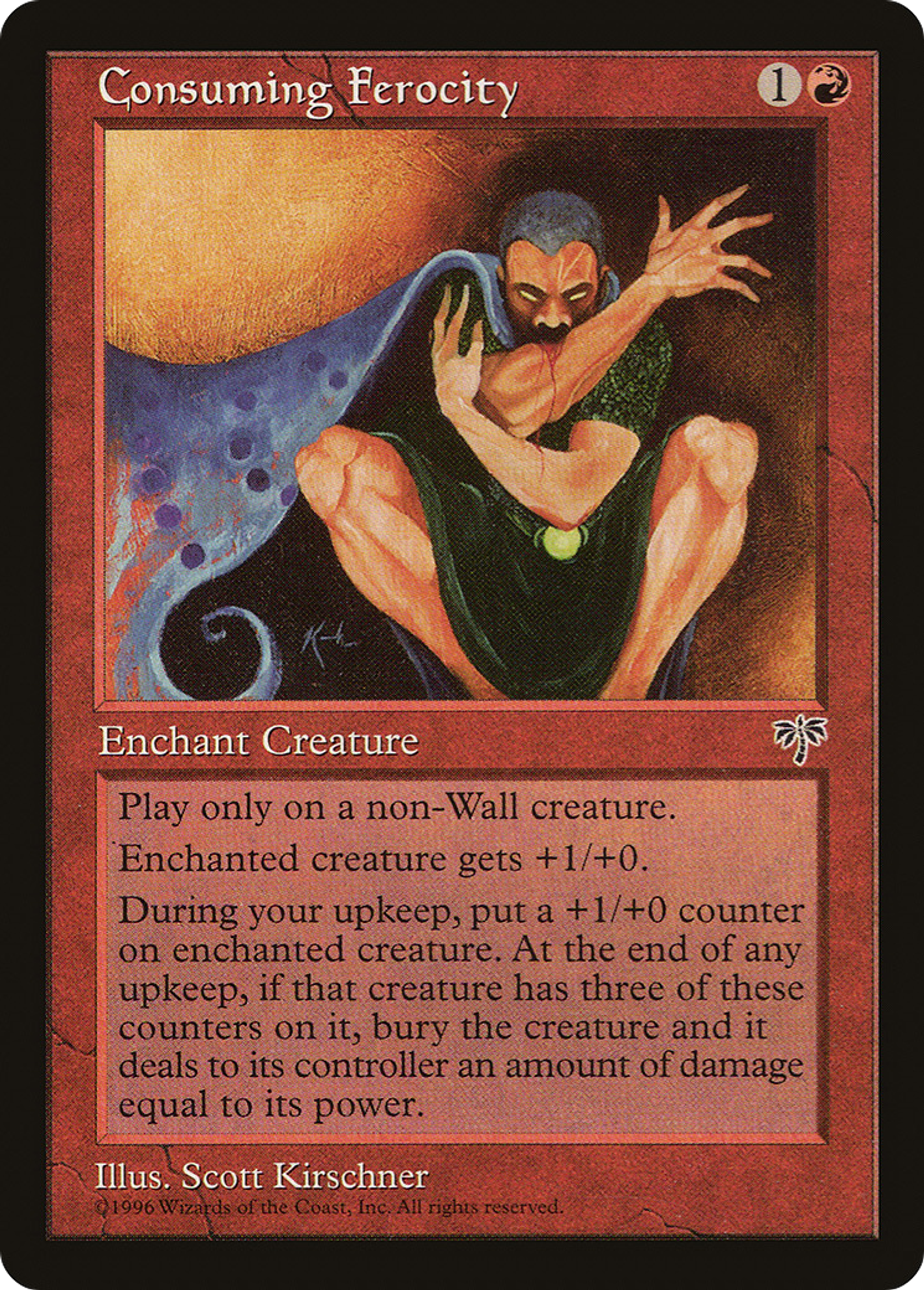 Consuming Ferocity — Mirage — Magic: The Gathering