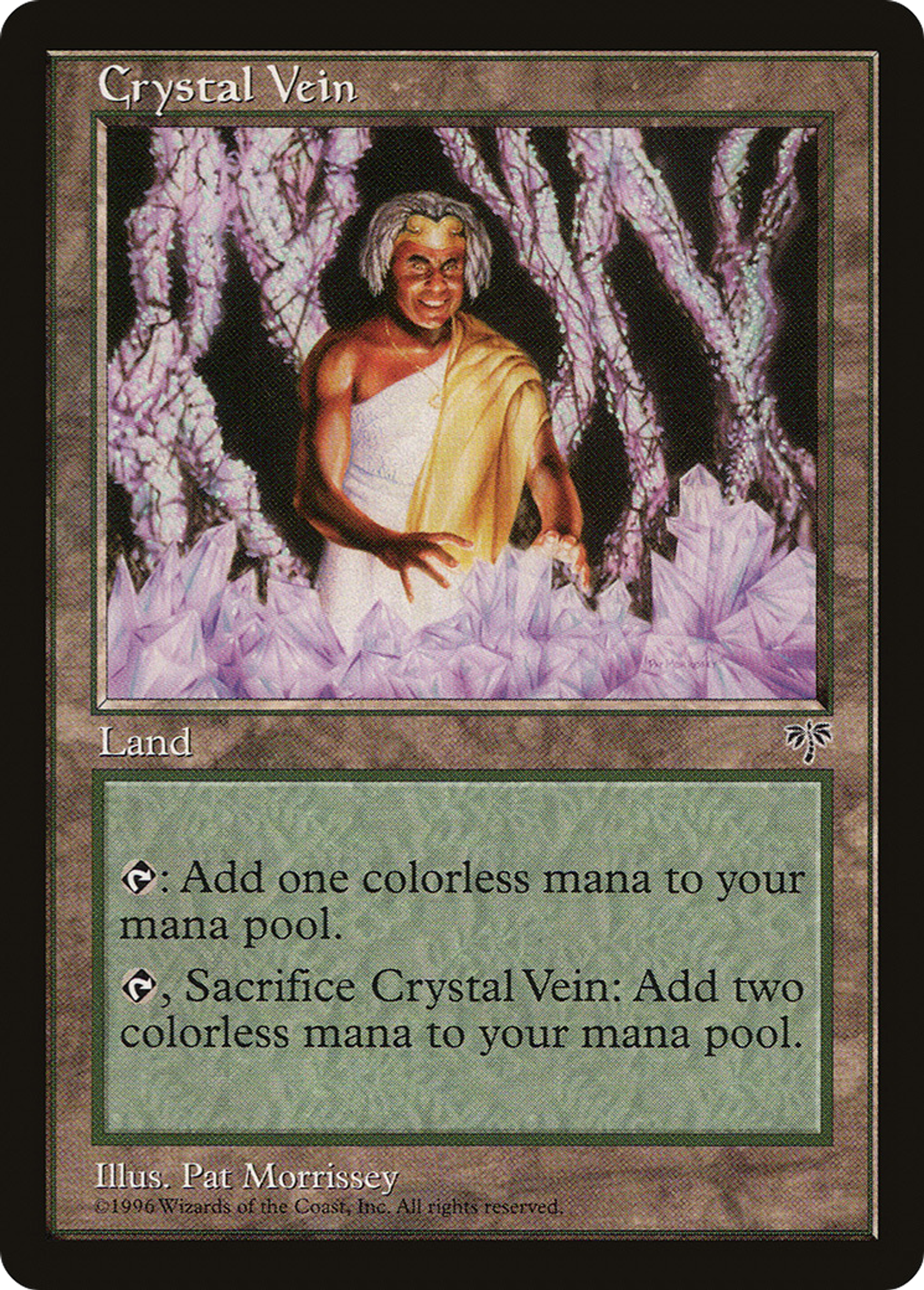 Crystal Vein — Mirage — Magic: The Gathering