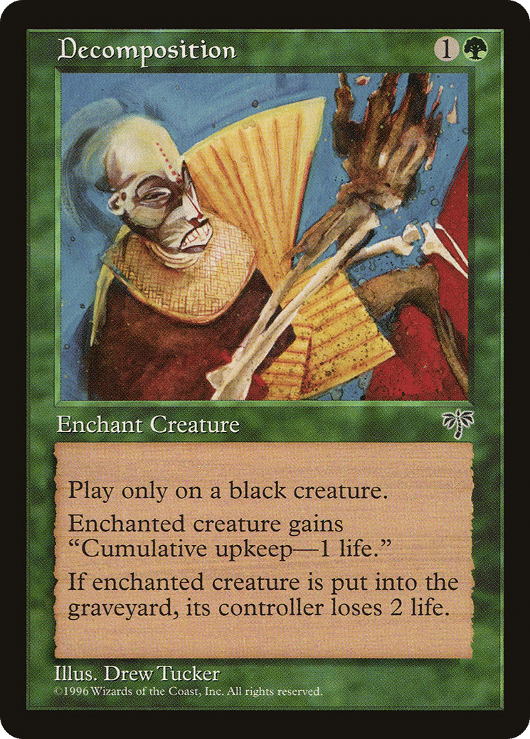 Decomposition — Mirage — Magic: The Gathering