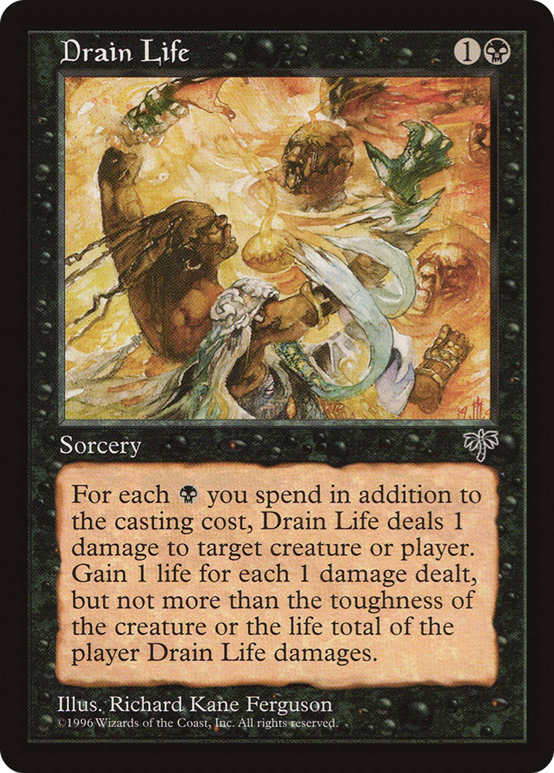 Drain Life — Mirage — Magic: The Gathering