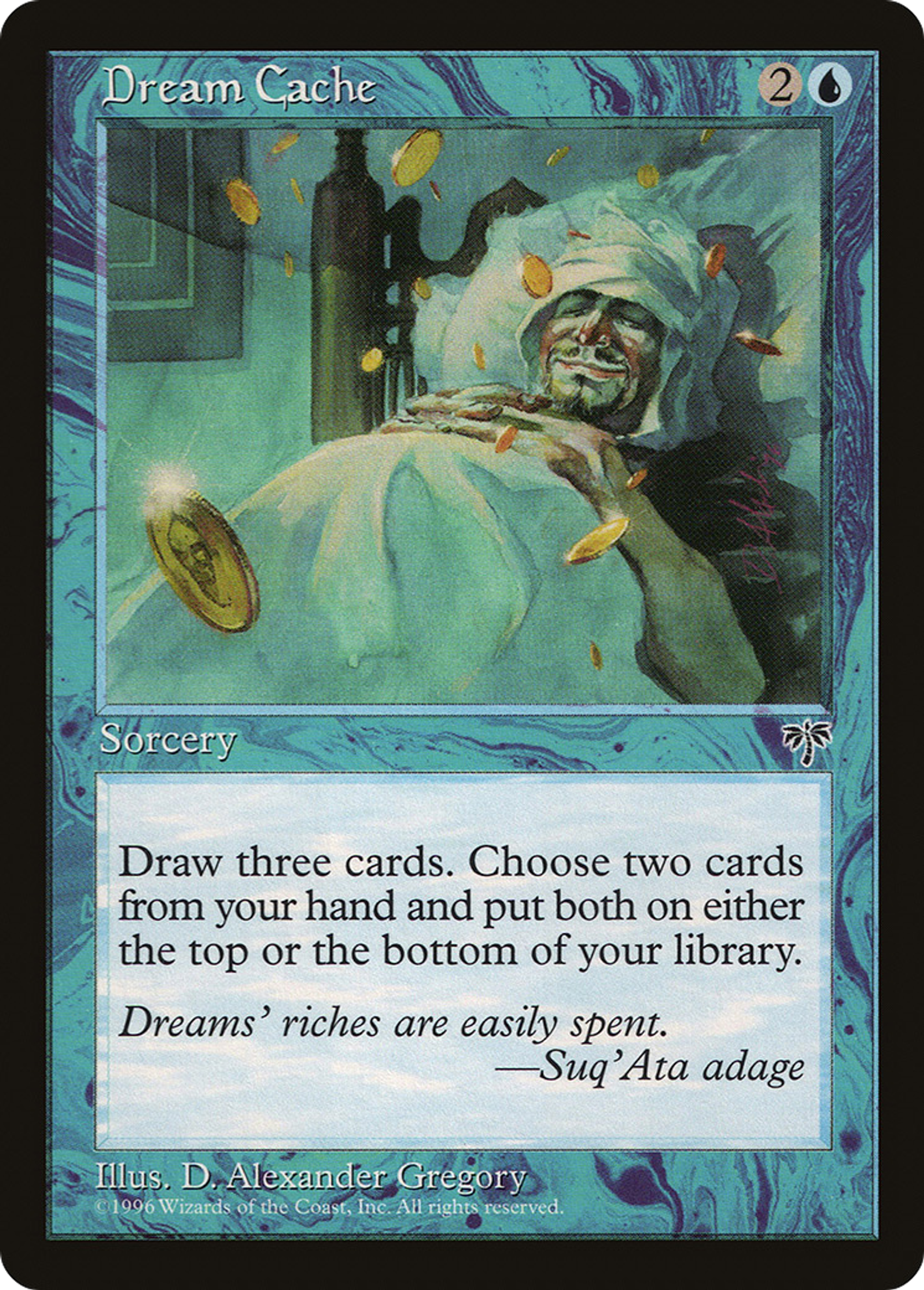 Dream Cache — Mirage — Magic: The Gathering