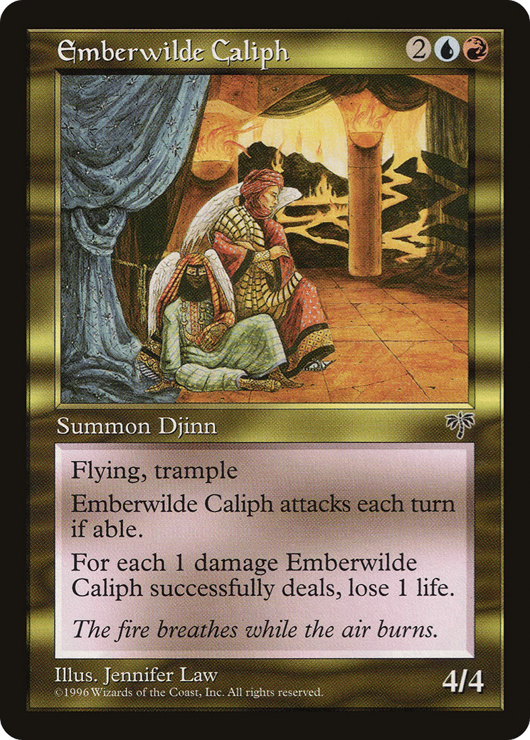 Emberwilde Caliph — Mirage — Magic: The Gathering