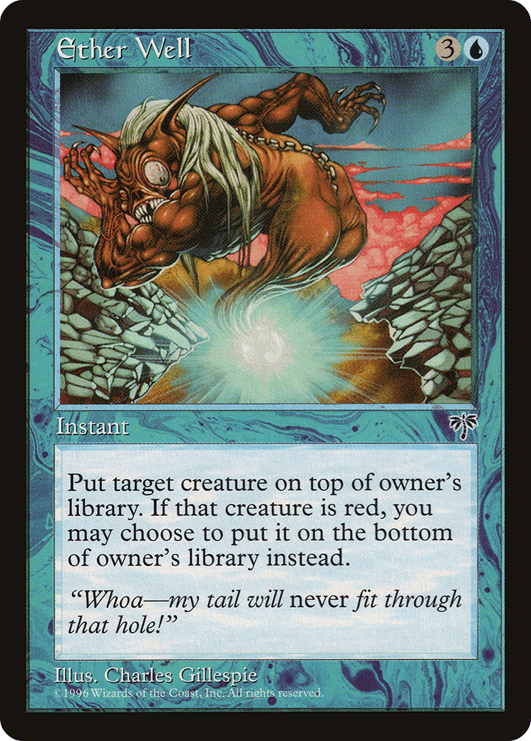 Ether Well — Mirage — Magic: The Gathering