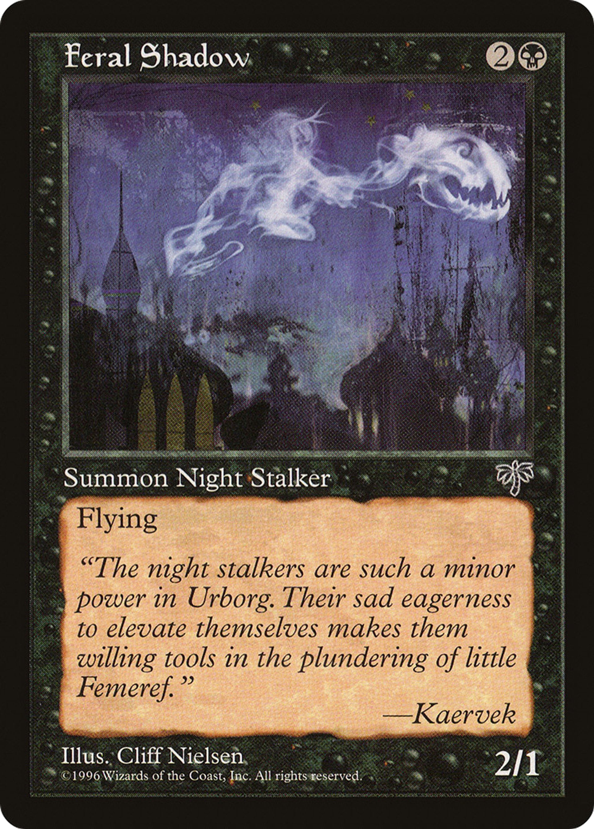 Feral Shadow — Mirage — Magic: The Gathering
