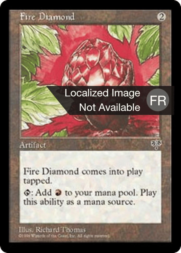 Diamant du feu — Mirage — Magic: The Gathering