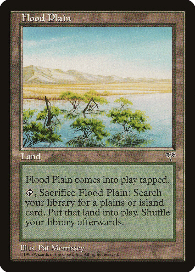 Flood Plain — Mirage — Magic: The Gathering