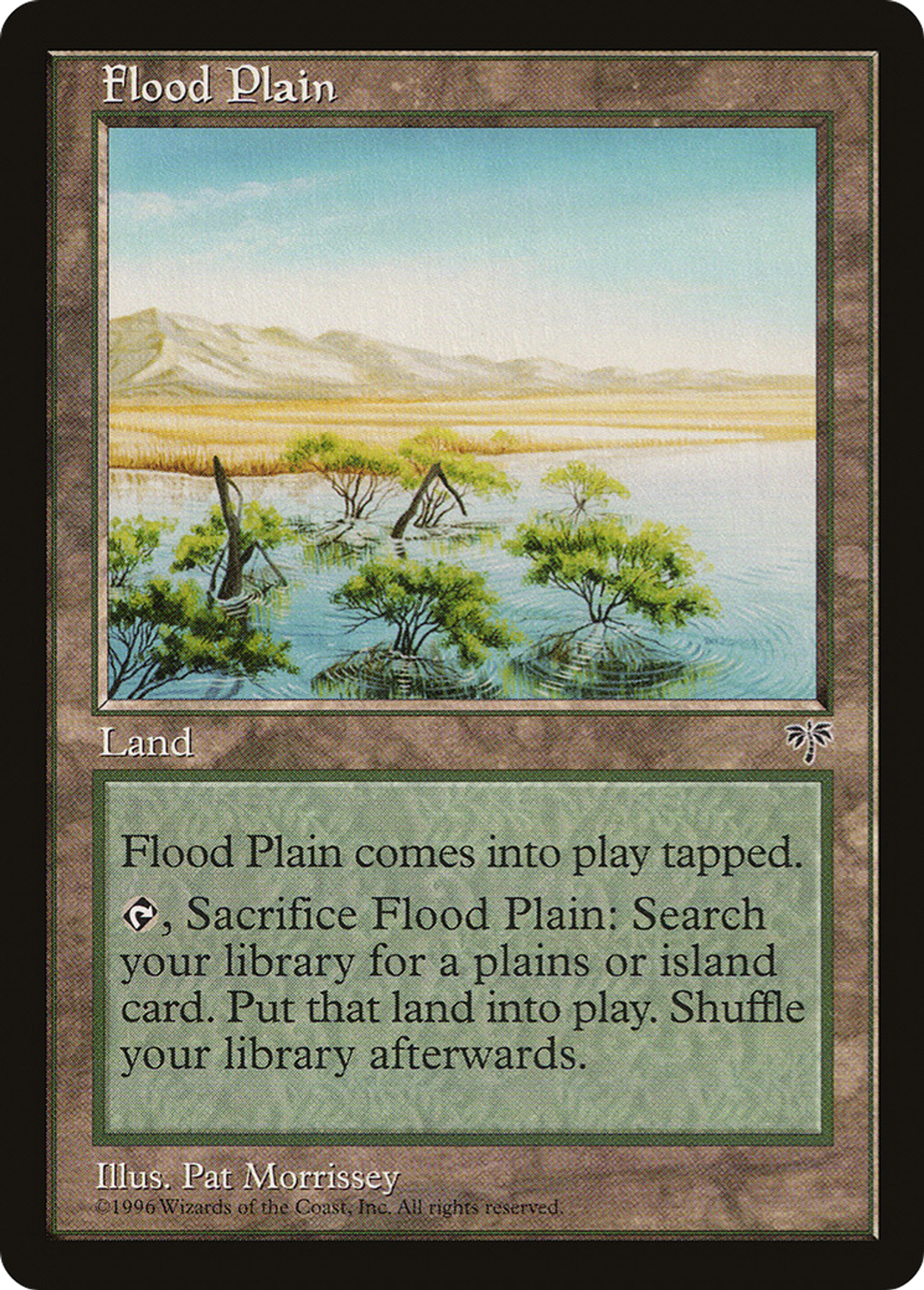 Flood Plain — Mirage — Magic: The Gathering