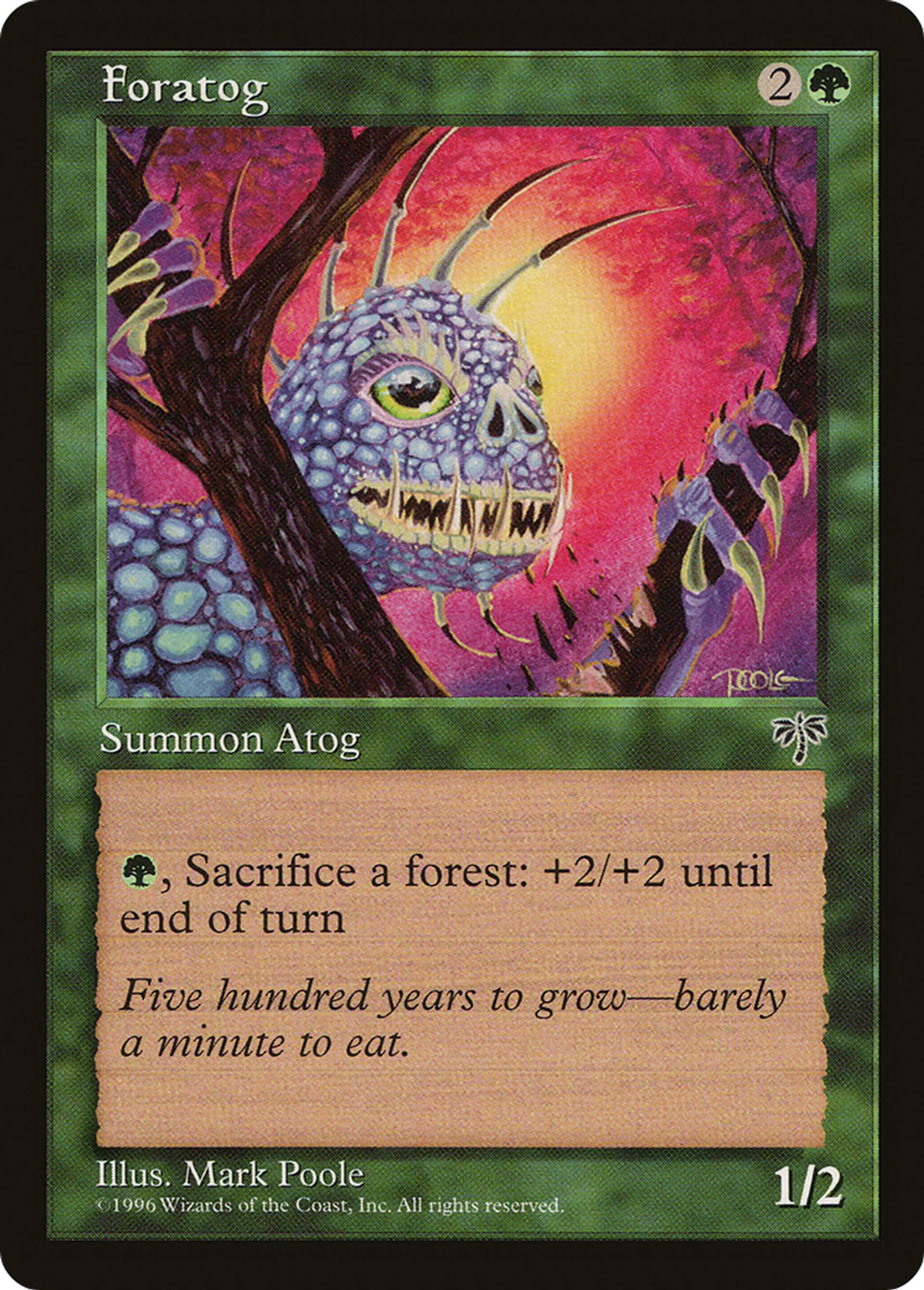 Foratog — Mirage — Magic: The Gathering