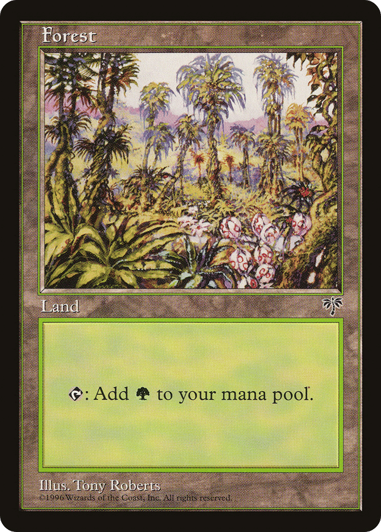 Forest — Mirage — Magic: The Gathering