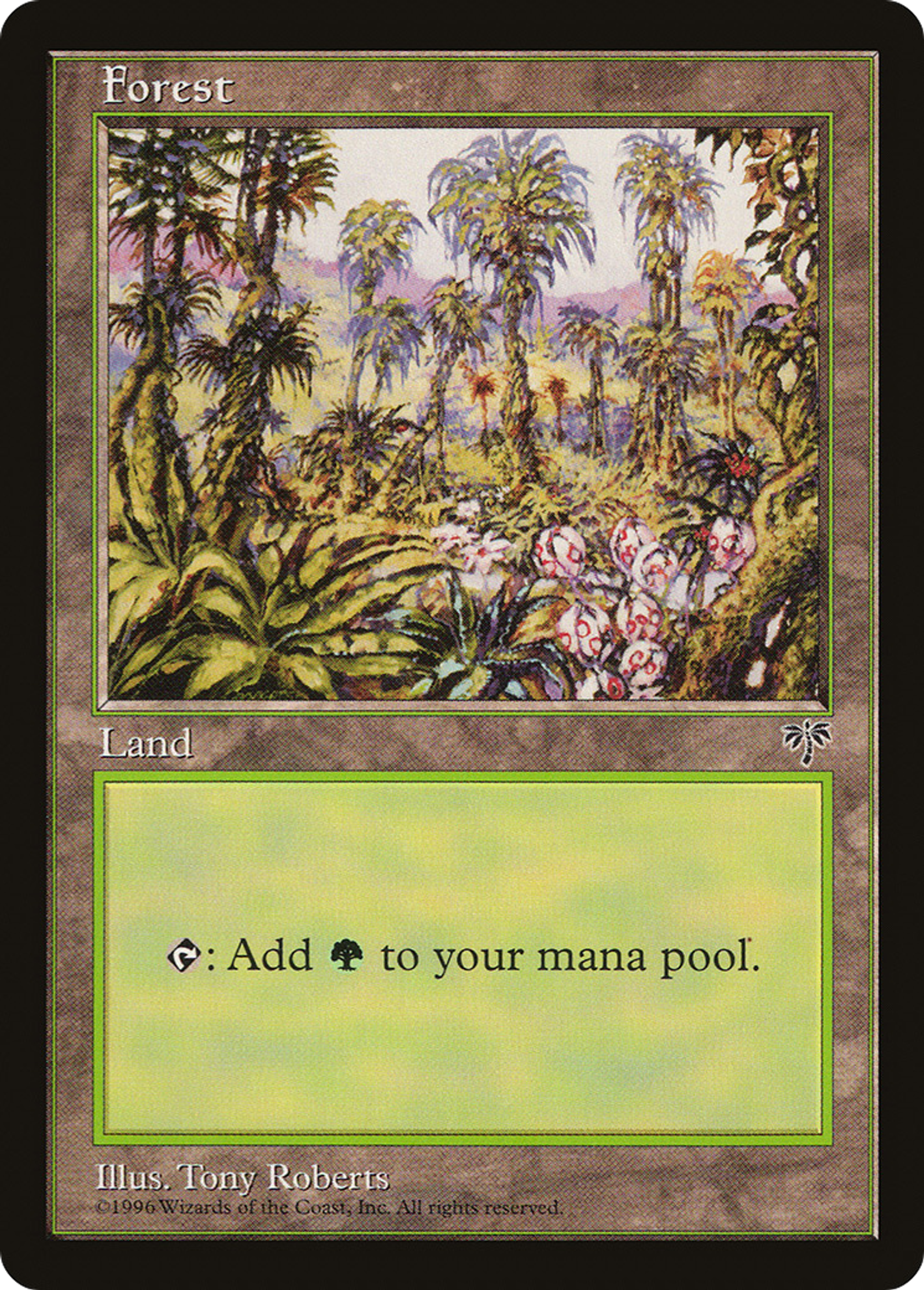 Forest — Mirage — Magic: The Gathering