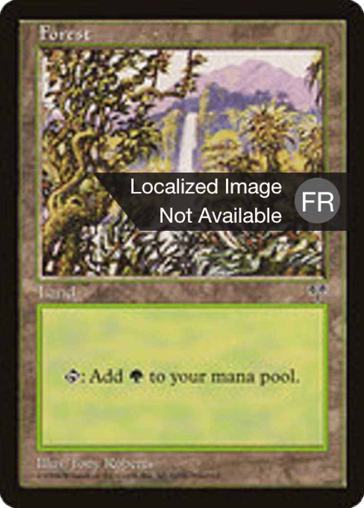 Forêt — Mirage — Magic: The Gathering