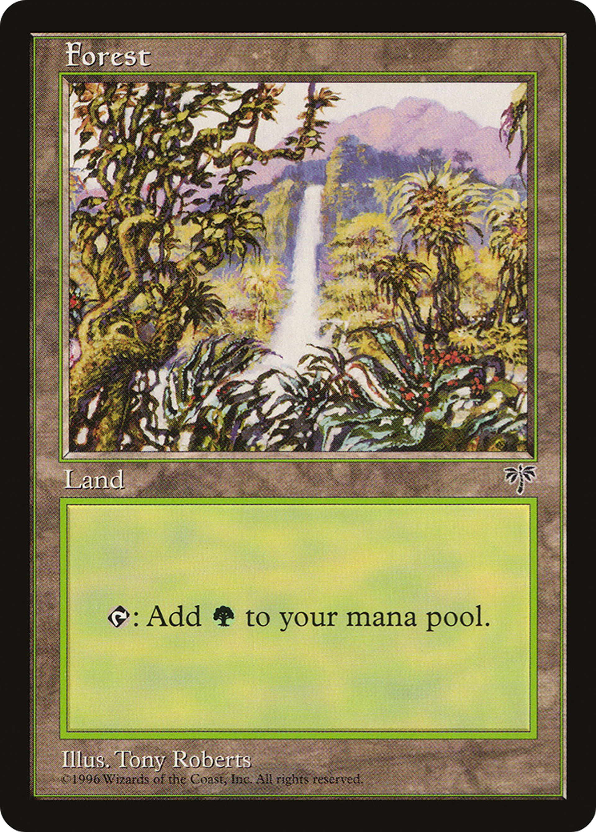 Forest — Mirage — Magic: The Gathering
