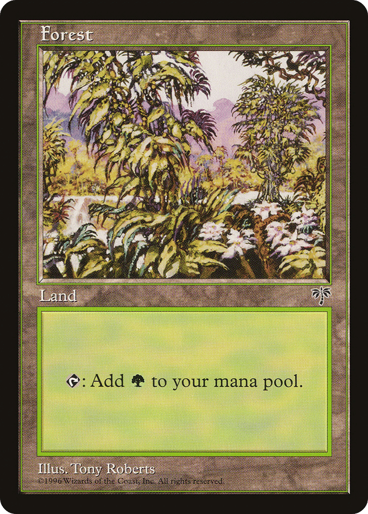 Forest — Mirage — Magic: The Gathering
