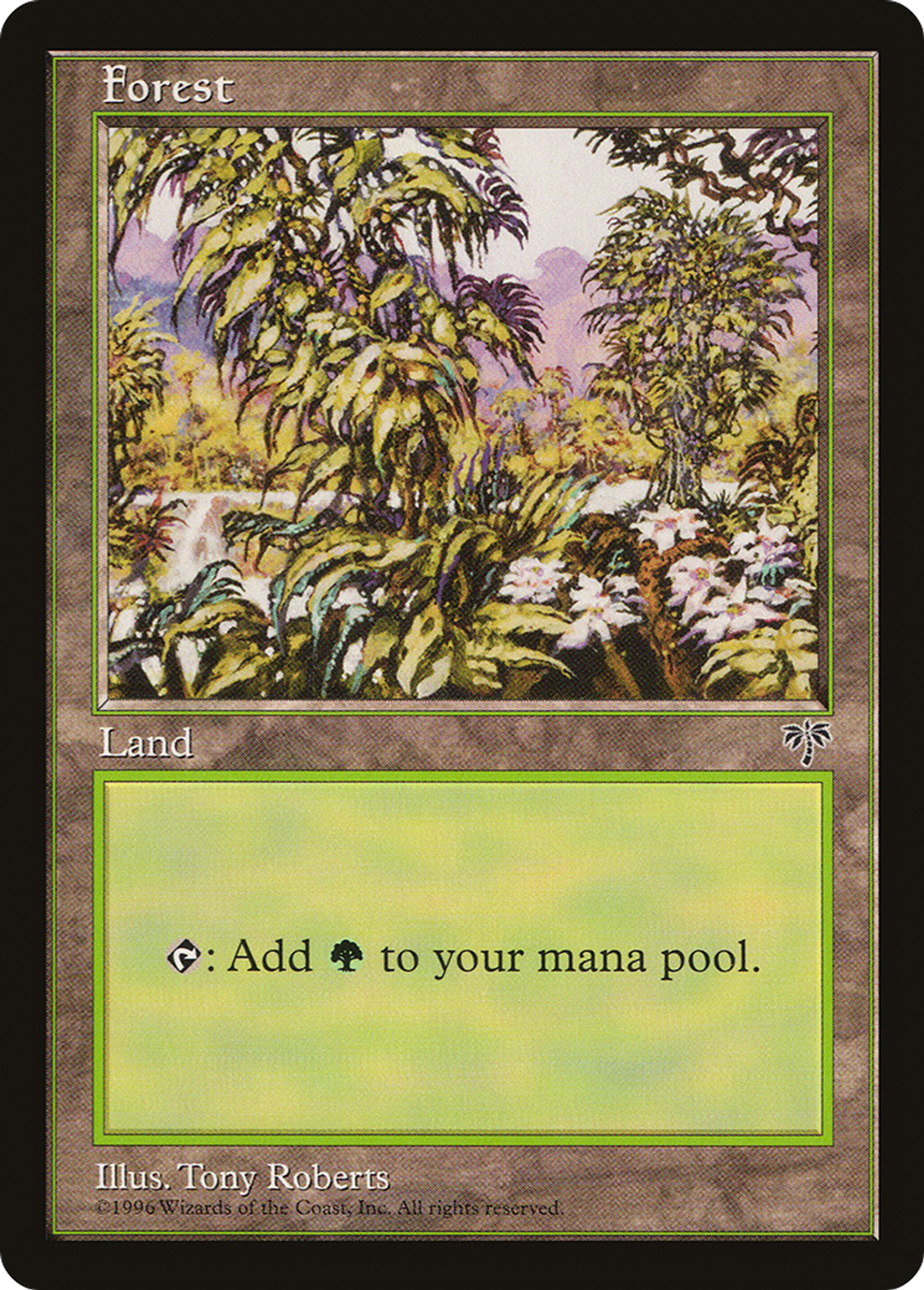 Forest — Mirage — Magic: The Gathering