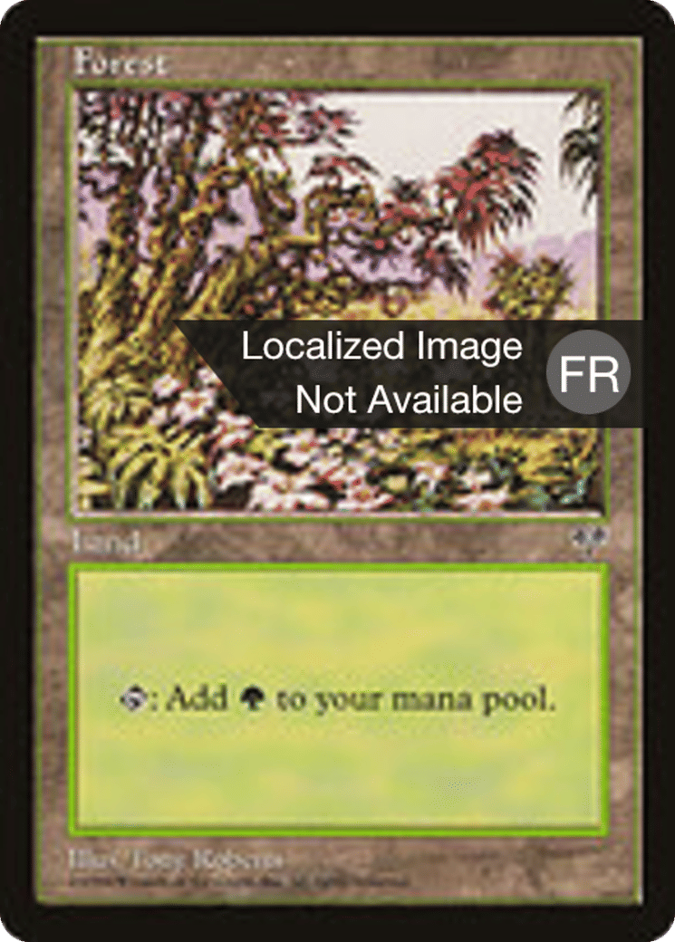 Forêt — Mirage — Magic: The Gathering