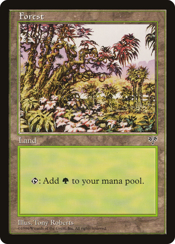 Forest — Mirage — Magic: The Gathering